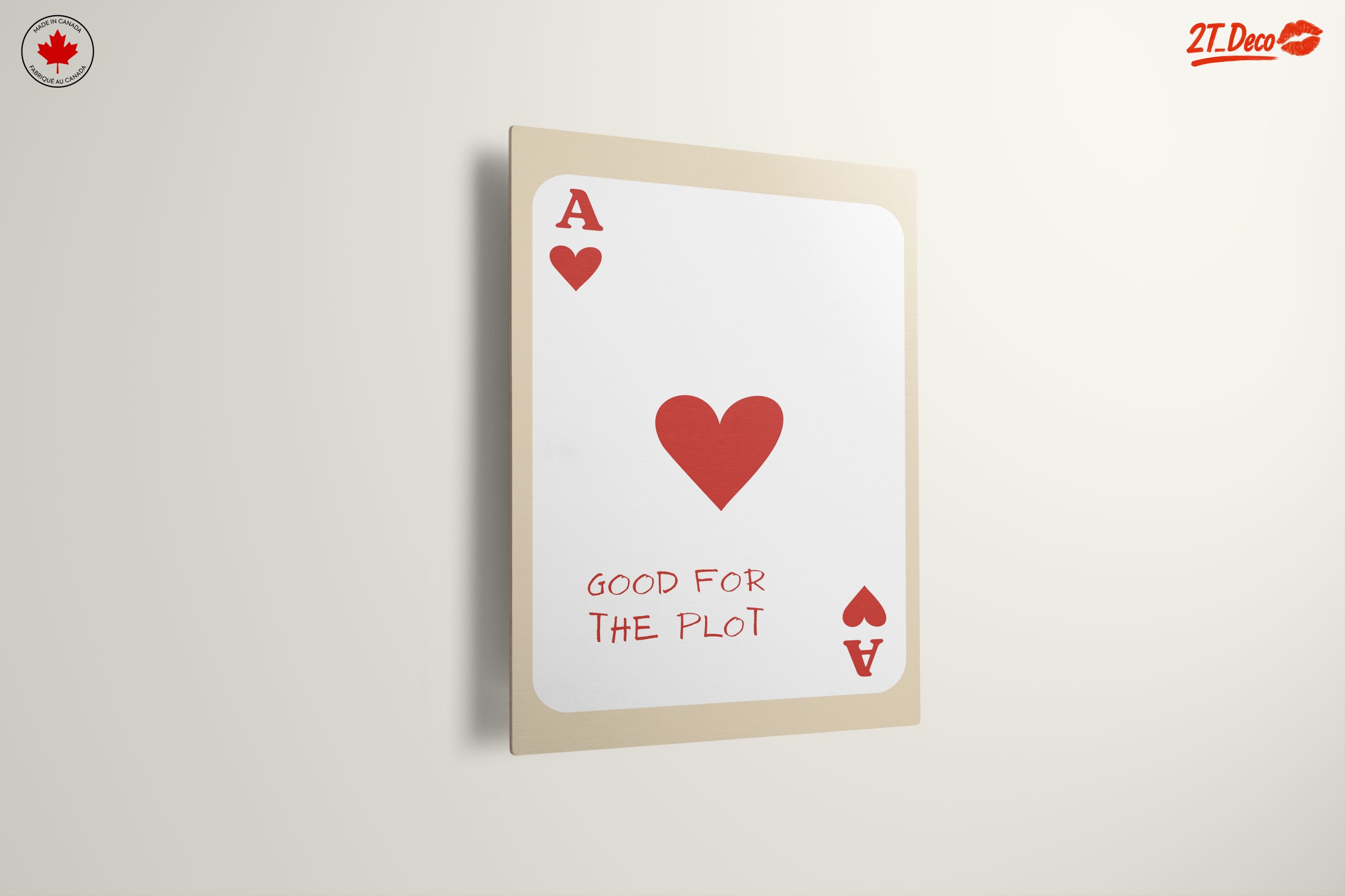 Playing Card Ace of Hearts Design - Image 13