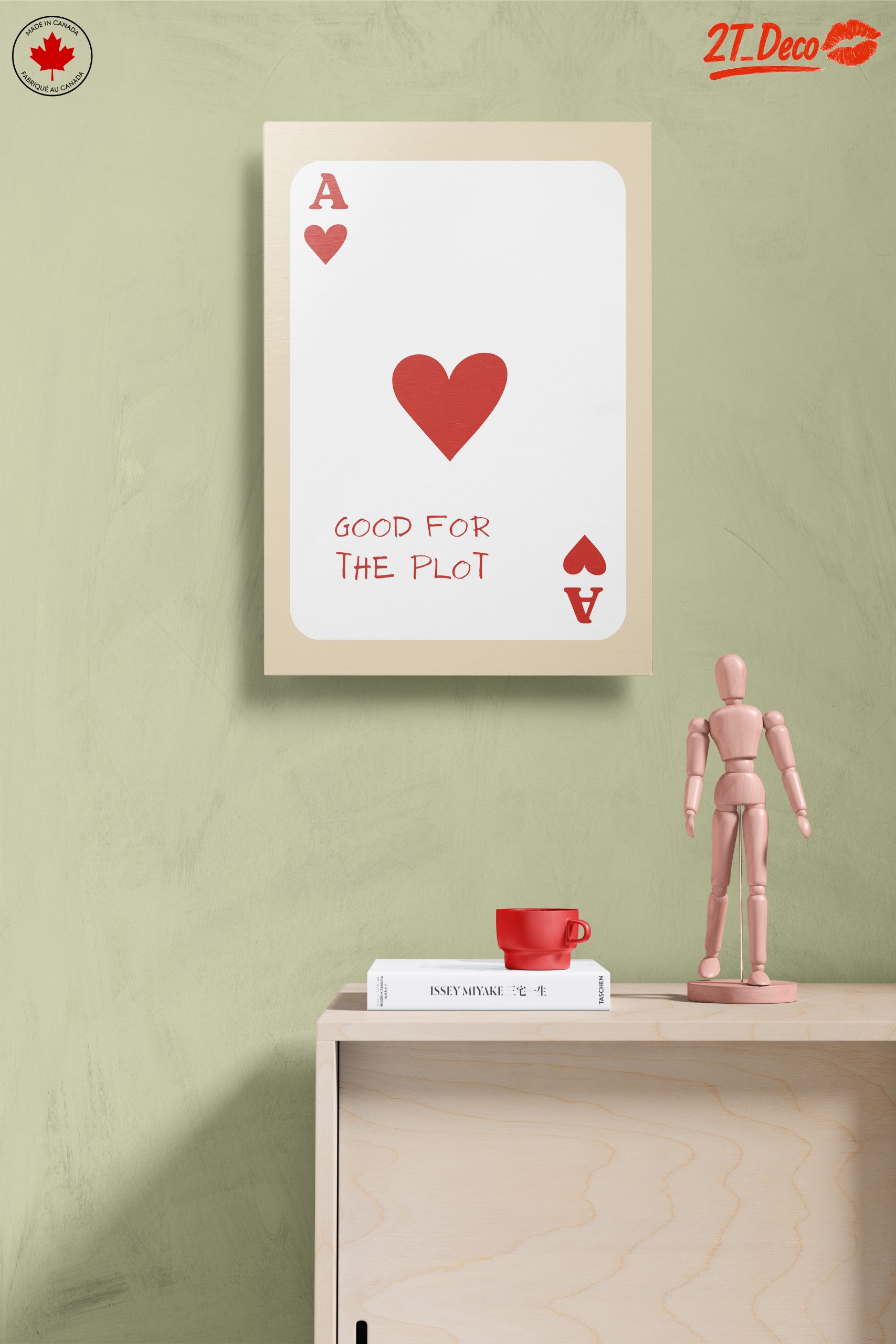 Playing Card Ace of Hearts Design - Image 14