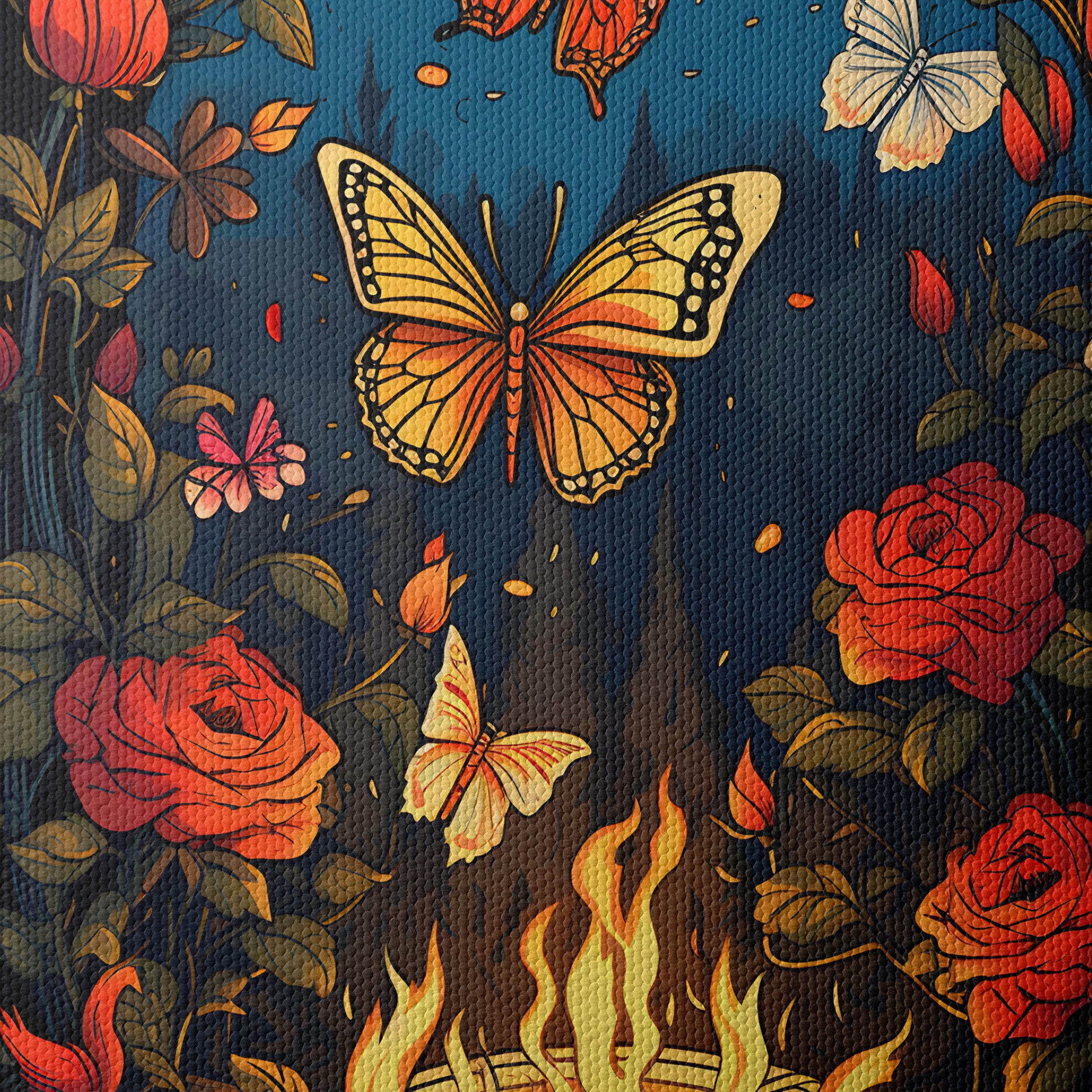 Beautiful Floral Arrangement with Butterflies 2 - Image 4