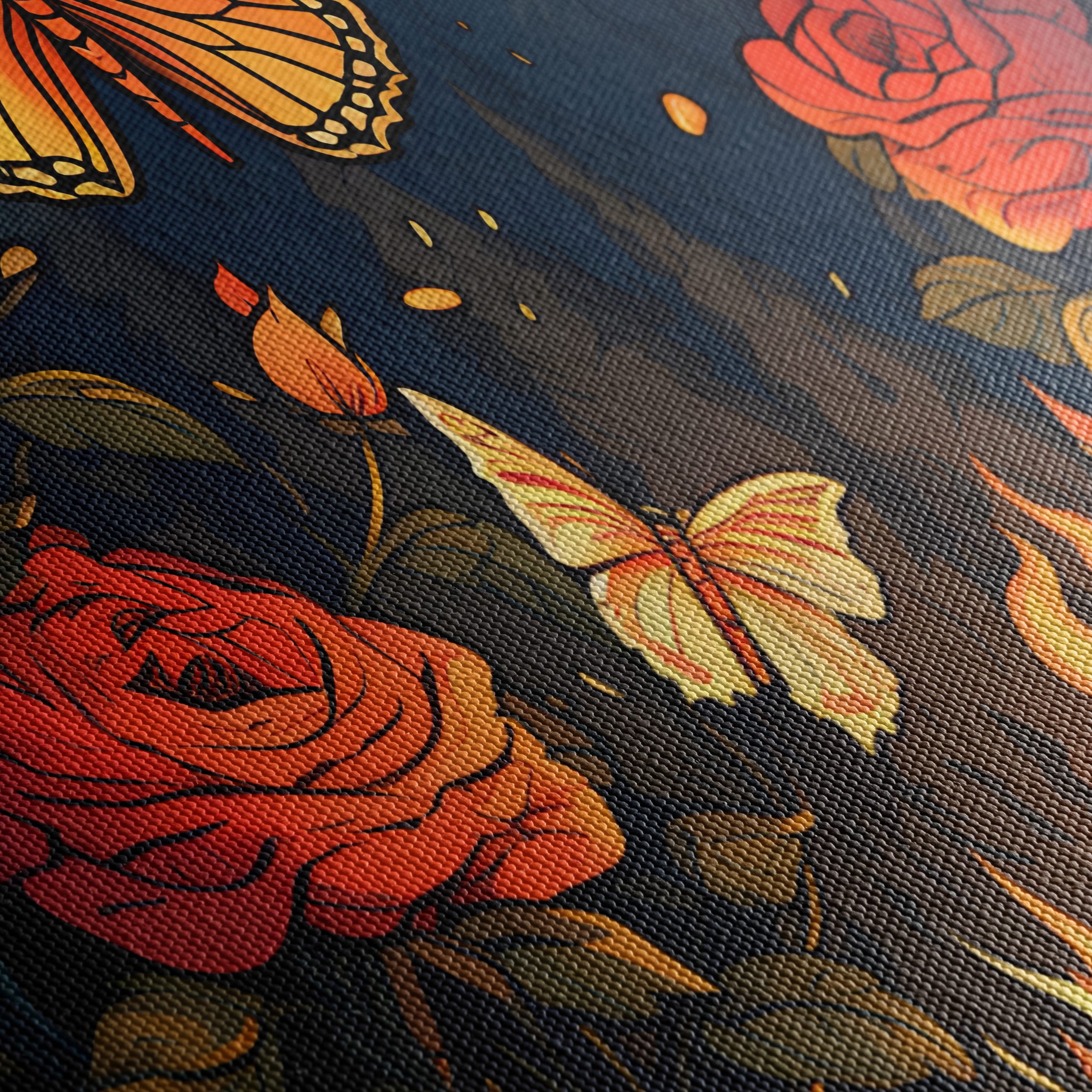 Beautiful Floral Arrangement with Butterflies 2 - Image 5