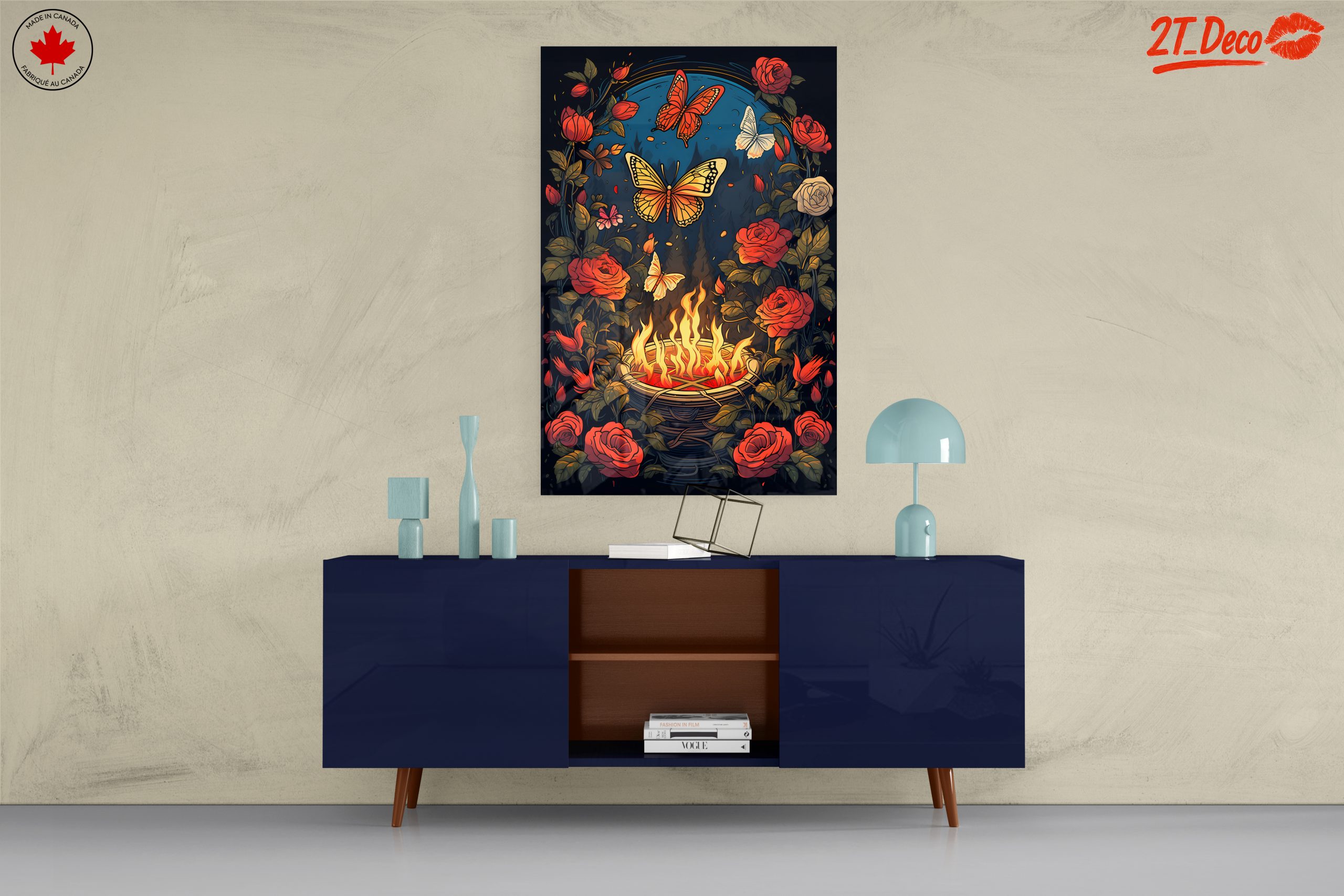 Beautiful Floral Arrangement with Butterflies 2 - Image 8