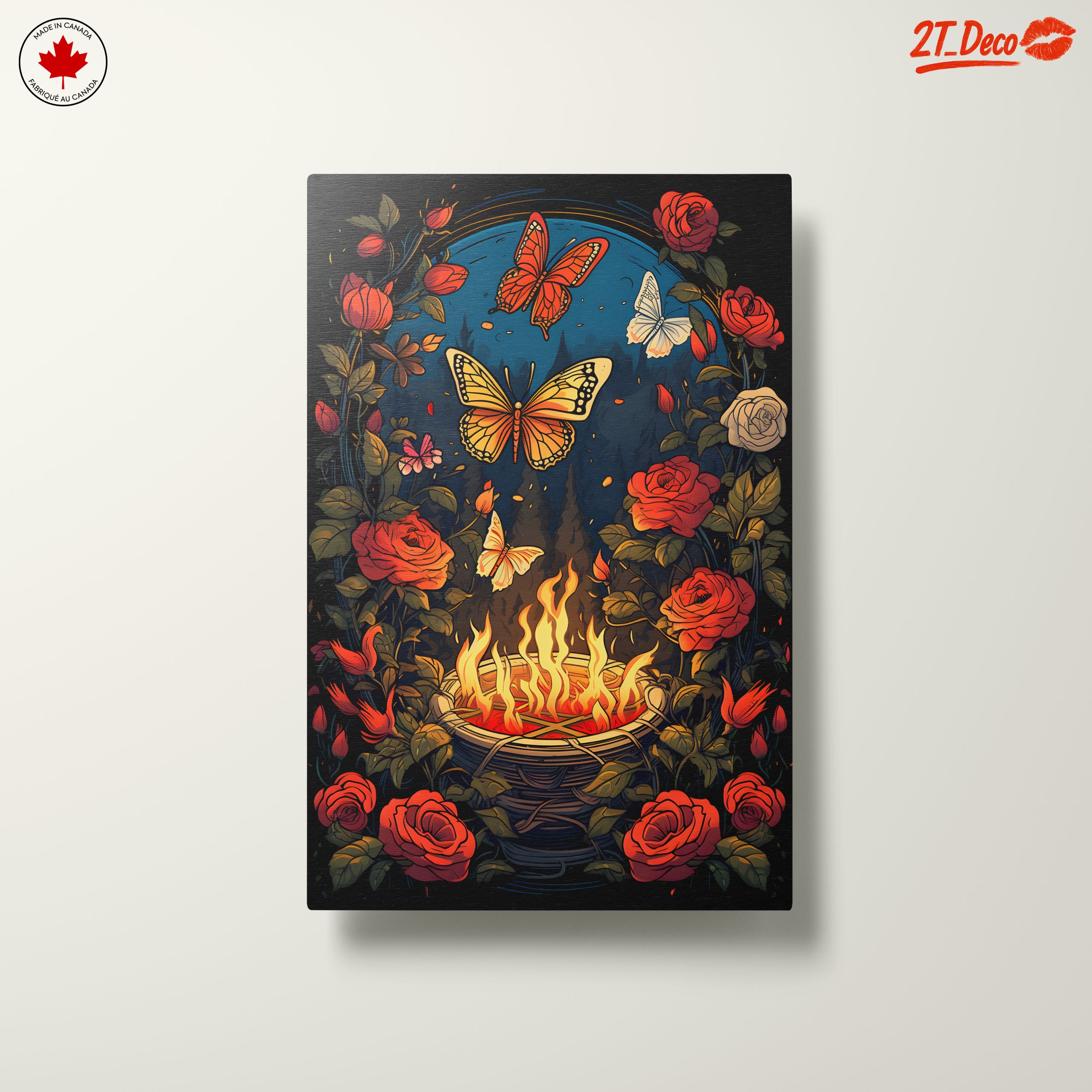 Beautiful Floral Arrangement with Butterflies 2 - Image 10