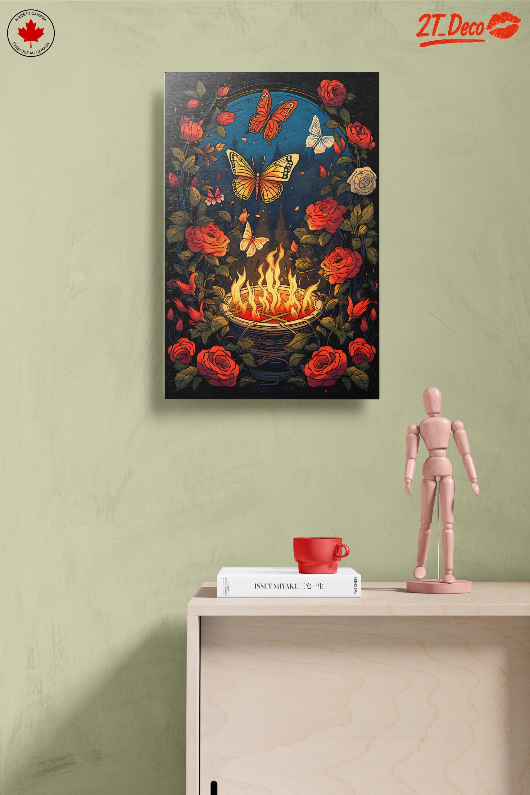 Beautiful Floral Arrangement with Butterflies 2 - Image 14