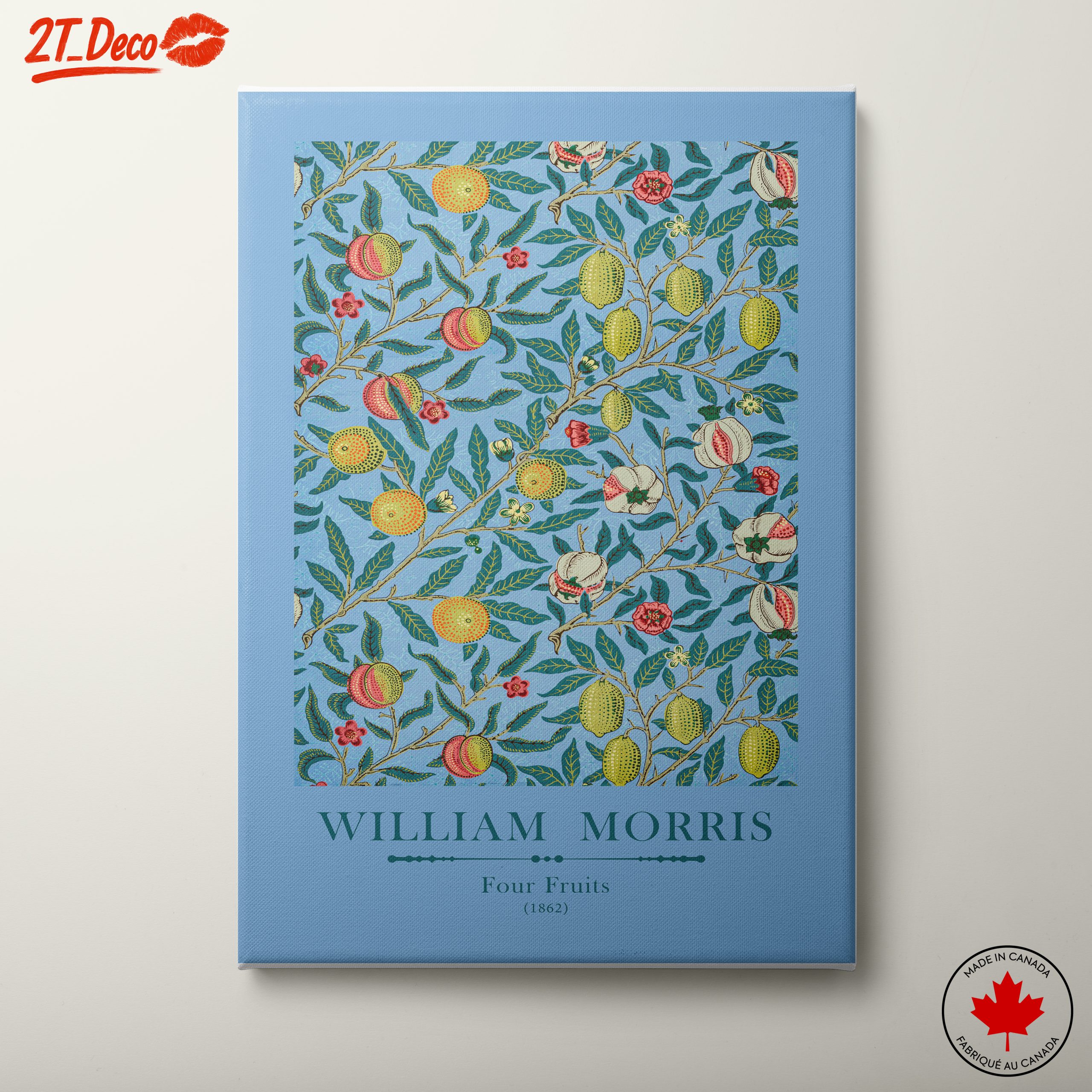 William Morris Four Fruits Botanical Design