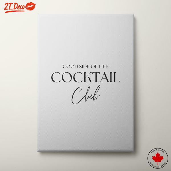 Good Side of Life Cocktail Club Art