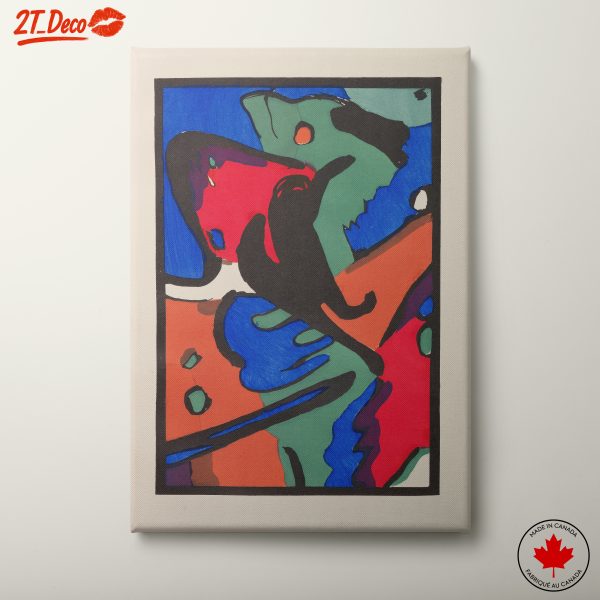 Vibrant Abstract Color Composition