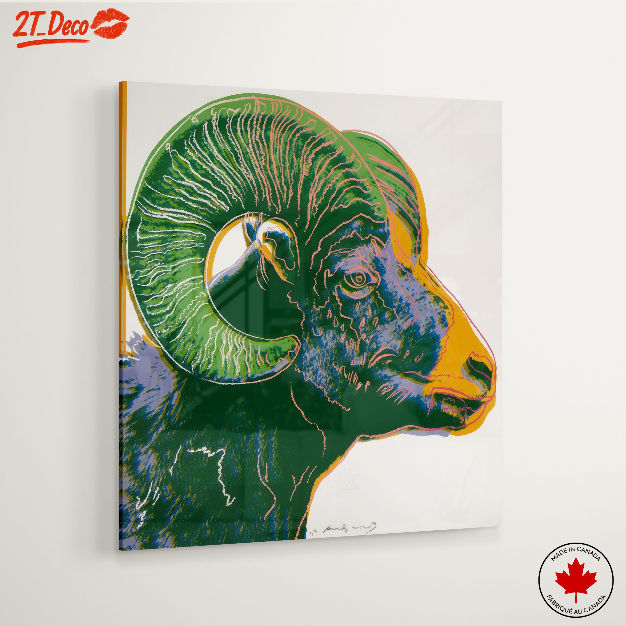 Stylized Ram Character Art 2 - Image 6