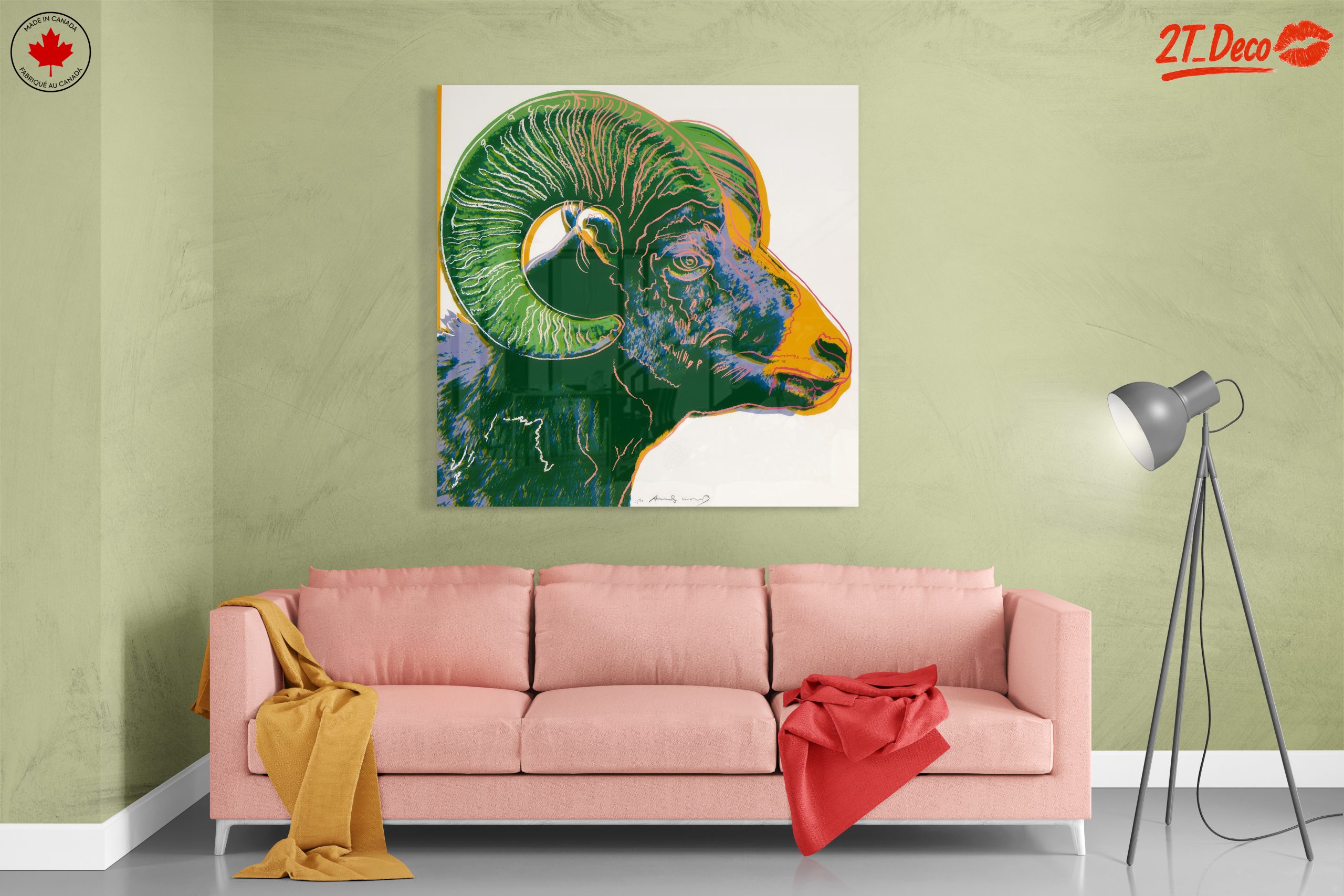 Stylized Ram Character Art 2 - Image 7