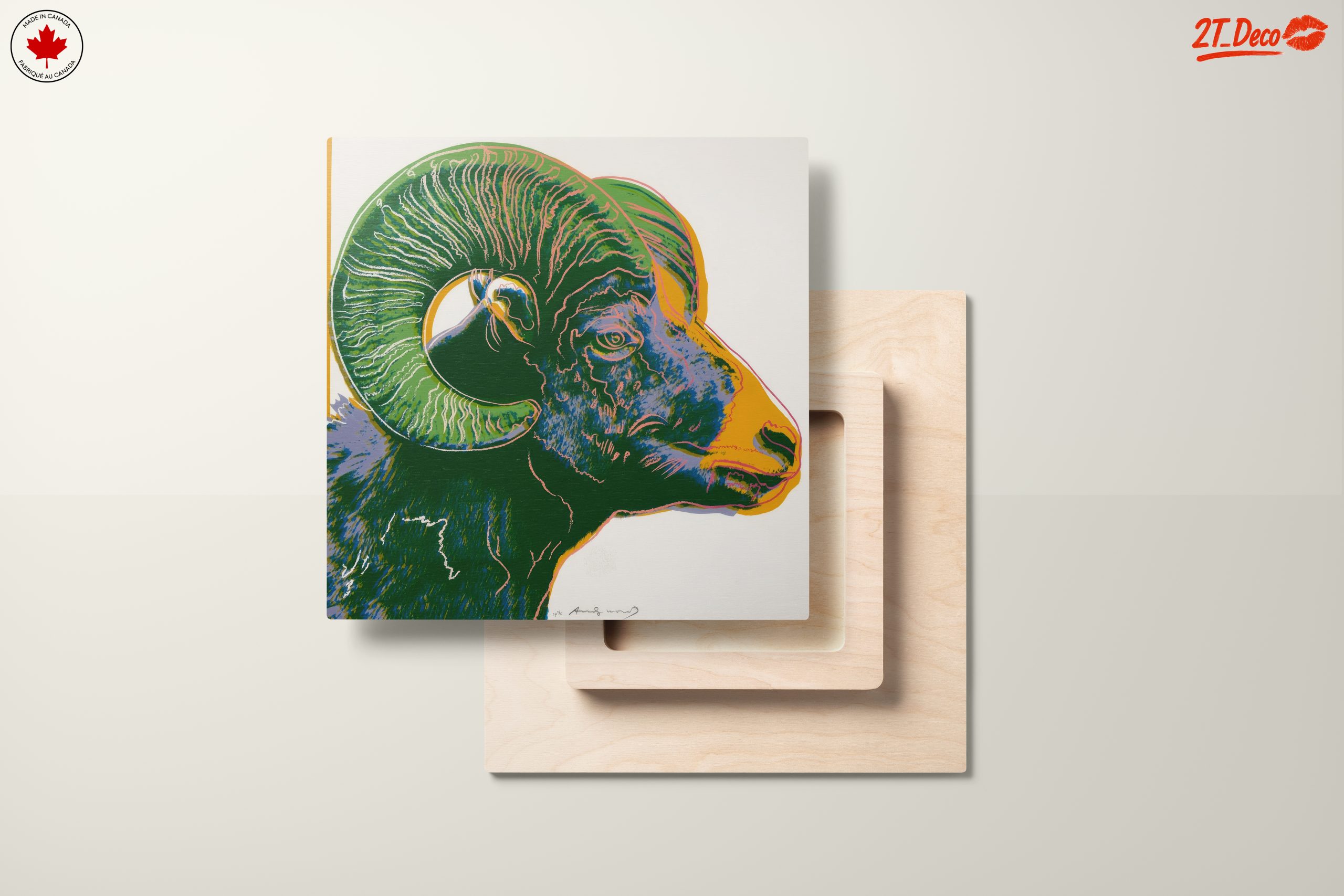 Stylized Ram Character Art 2 - Image 11