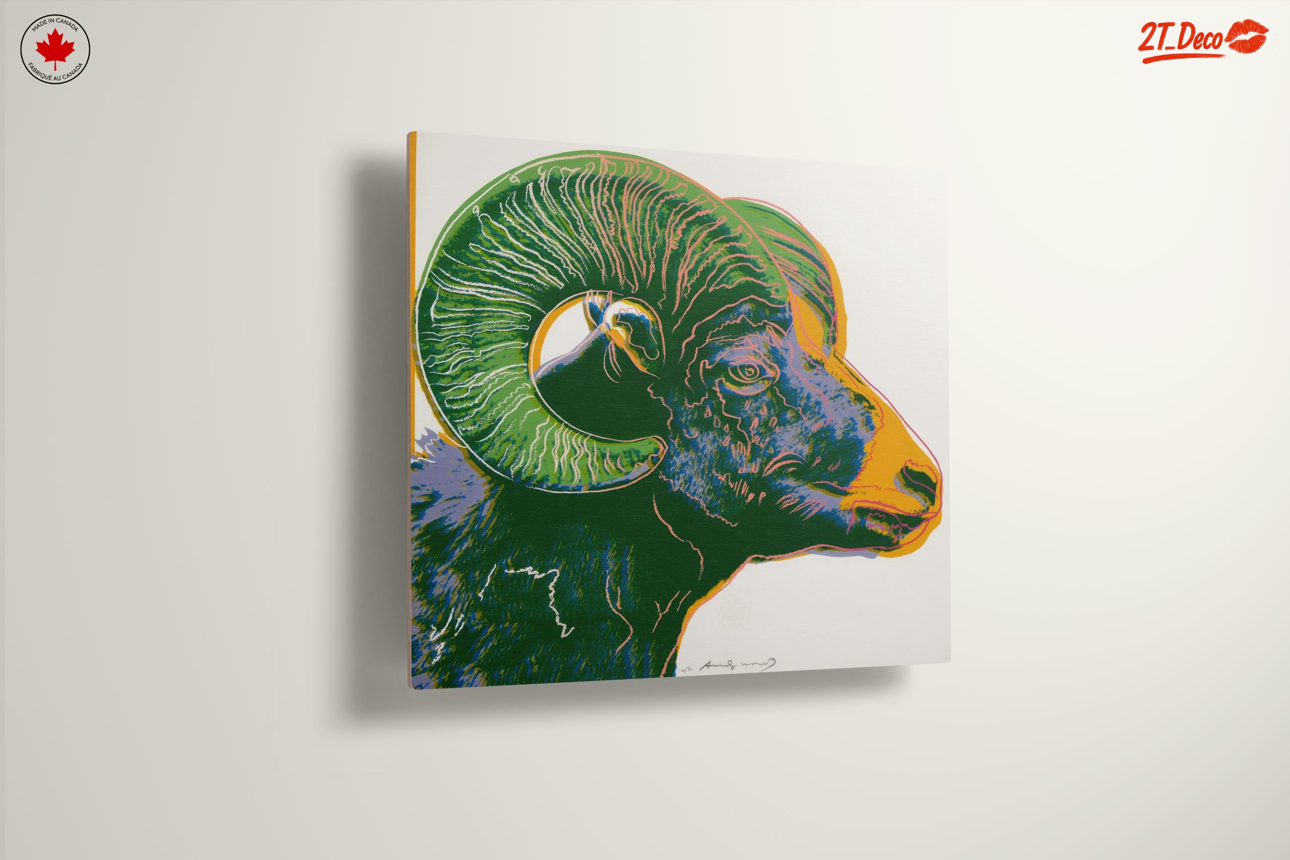 Stylized Ram Character Art 2 - Image 13