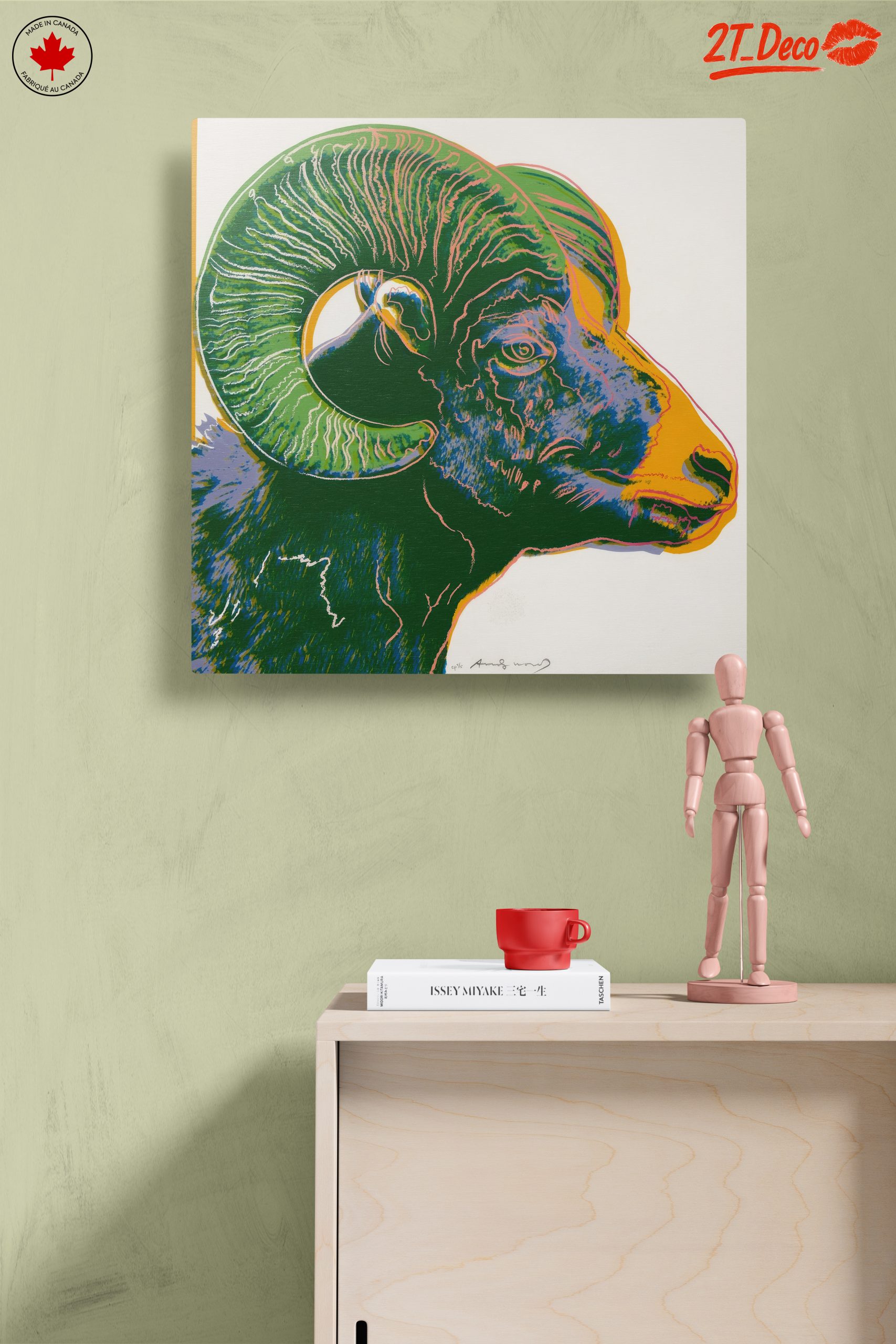 Stylized Ram Character Art 2 - Image 14