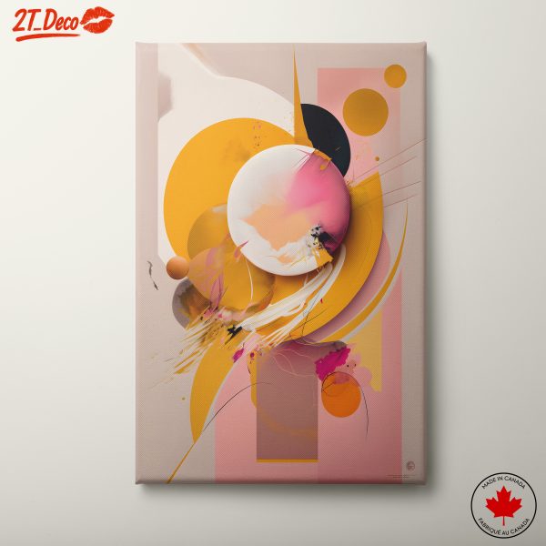 Vibrant Abstract Cloud Art