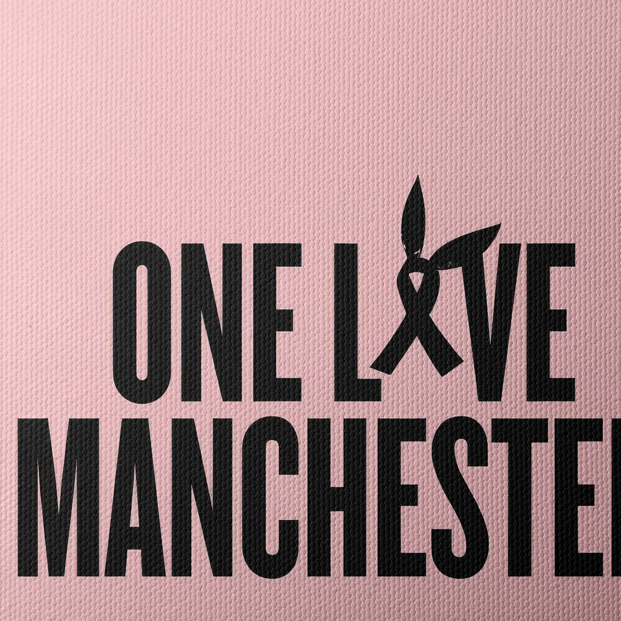 One Love Manchester Inspirational Quote Art - Image 4