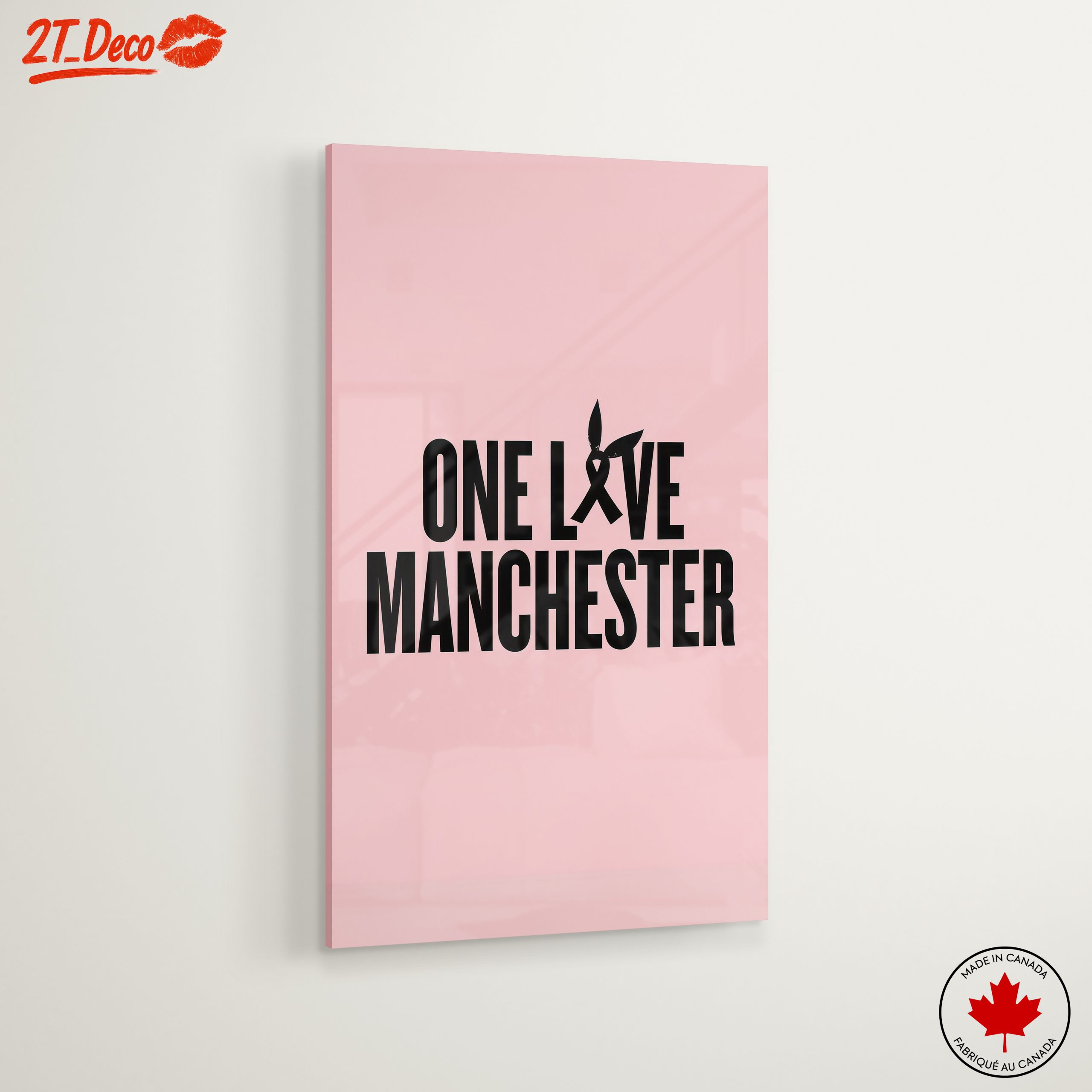 One Love Manchester Inspirational Quote Art - Image 6
