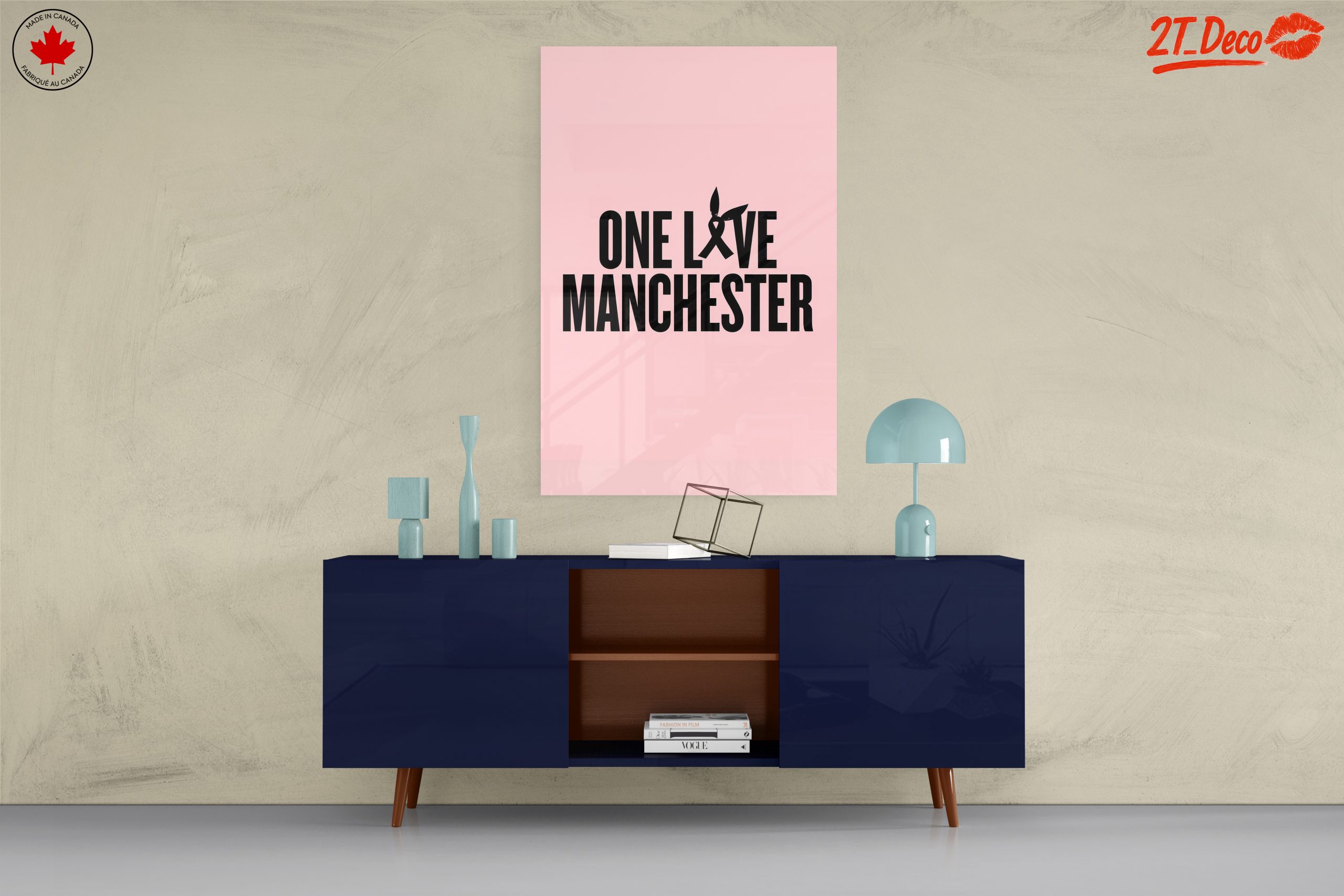 One Love Manchester Inspirational Quote Art - Image 8