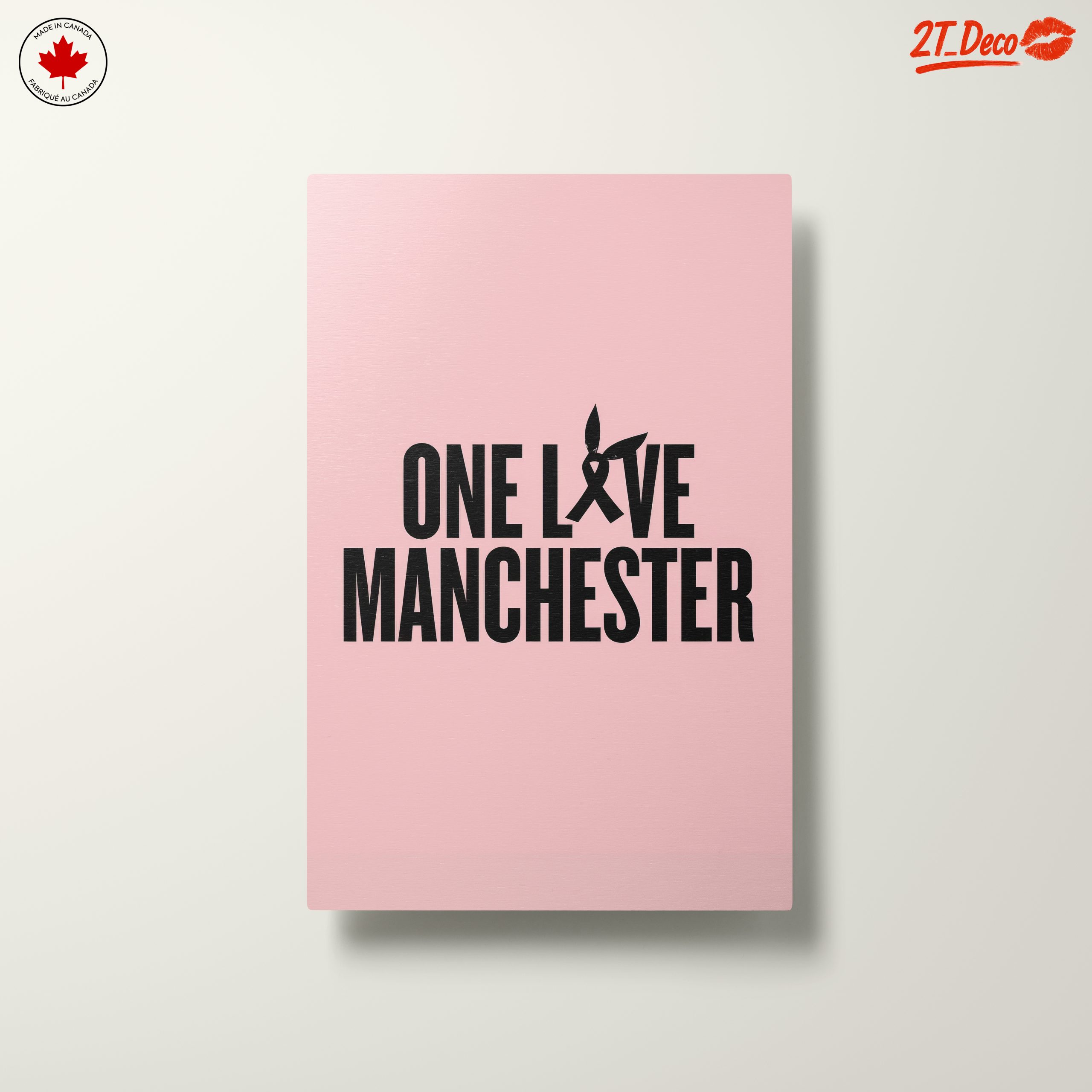 One Love Manchester Inspirational Quote Art - Image 10