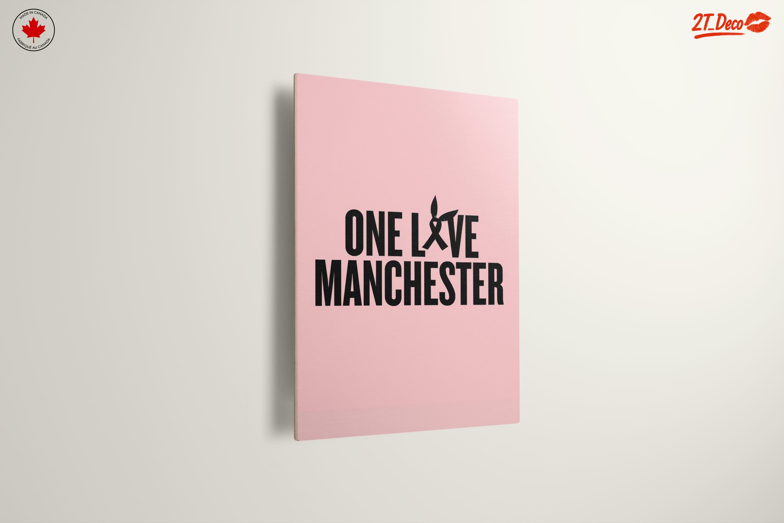 One Love Manchester Inspirational Quote Art - Image 13