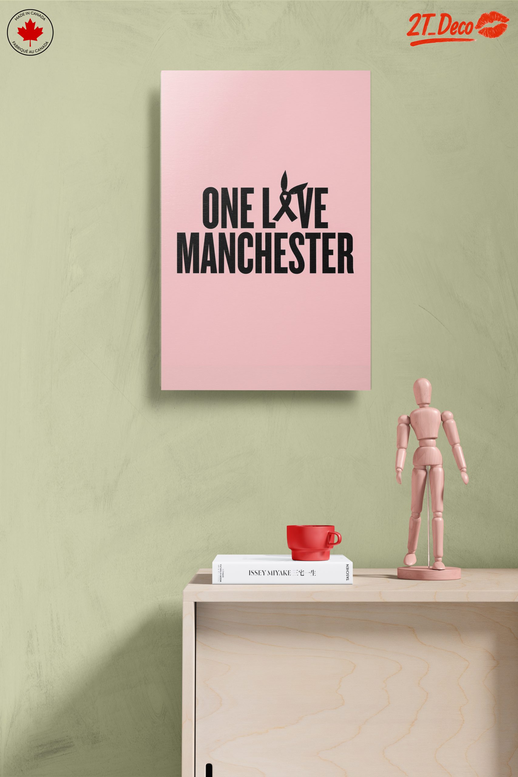 One Love Manchester Inspirational Quote Art - Image 14