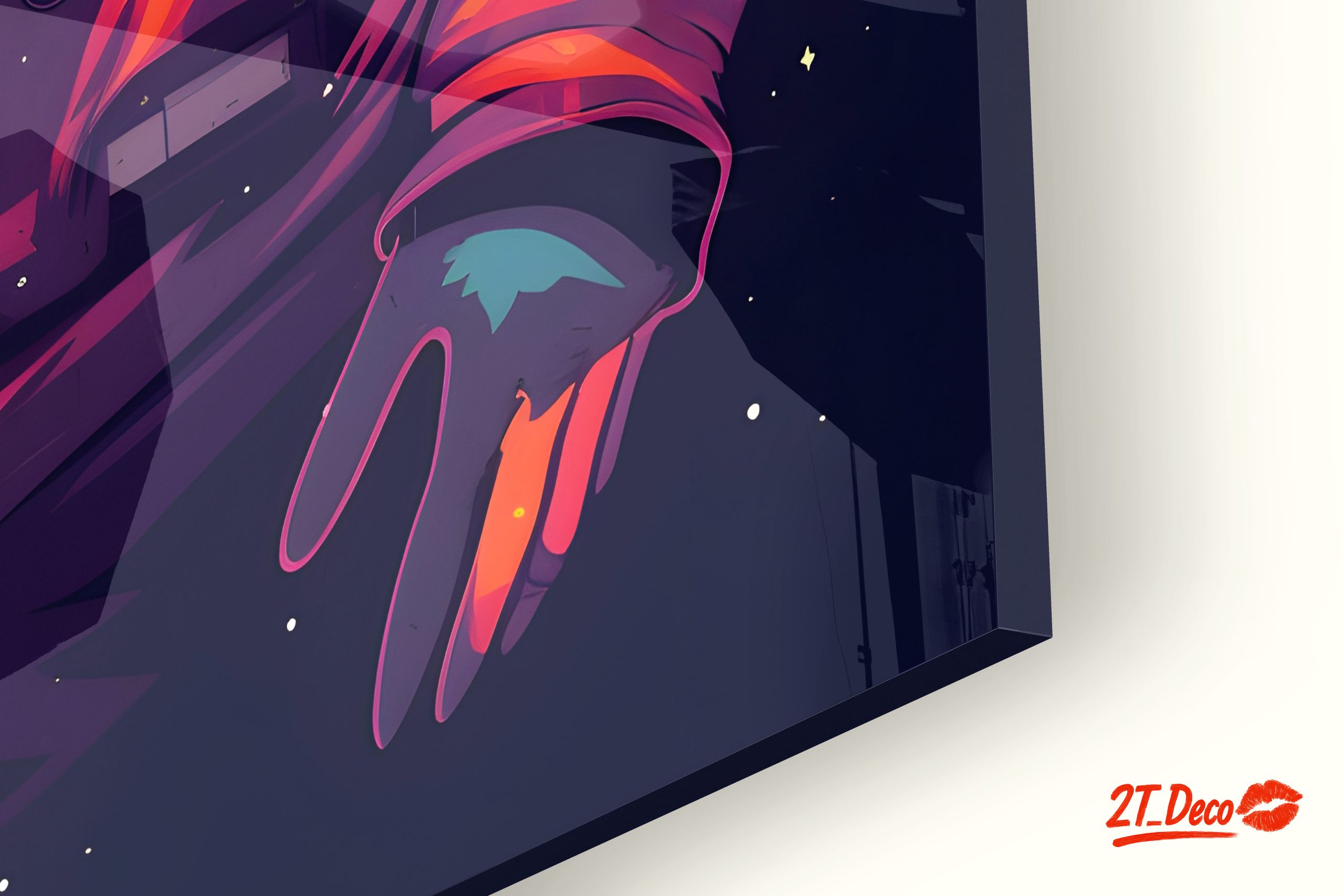 Cosmic Penguin Art Featuring an Astronaut - Image 9