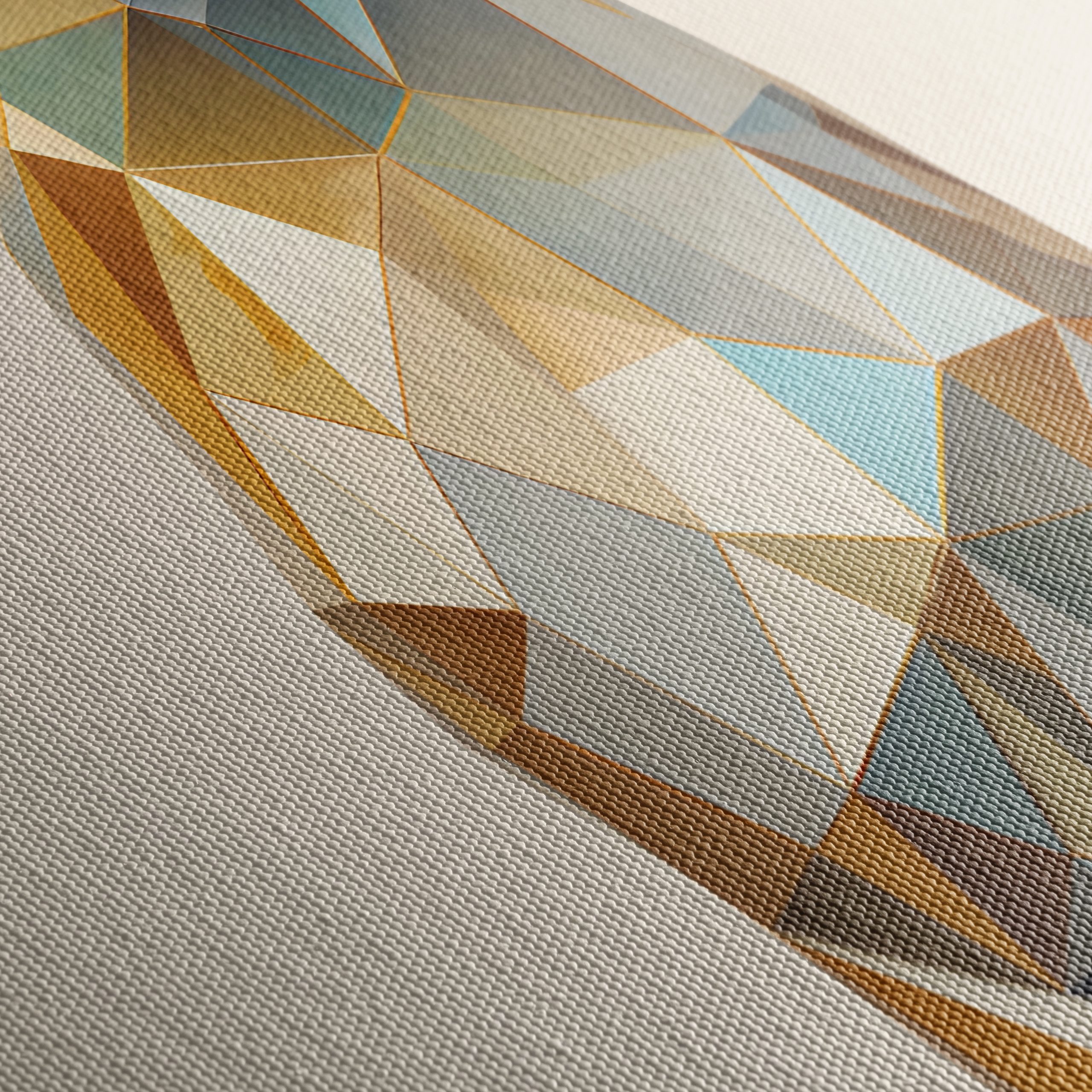 Geometric Dog Art in Vibrant Colors - Image 5