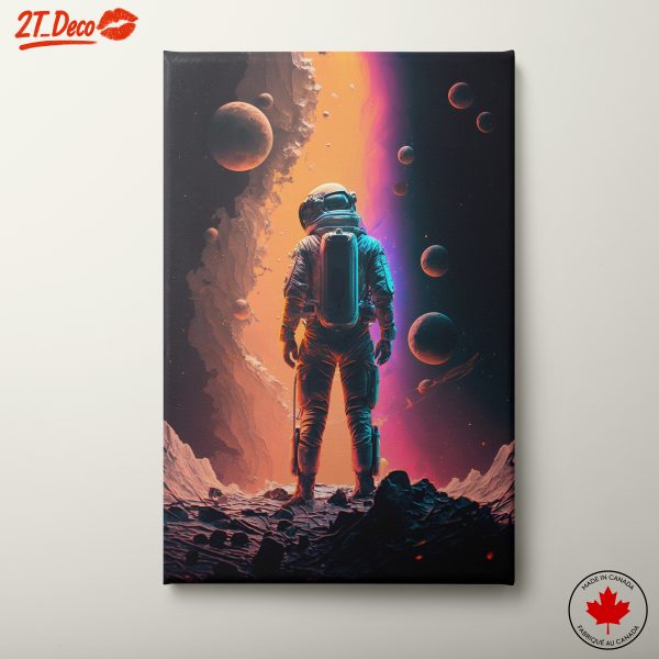 Astro Adventure in a Colorful Galaxy