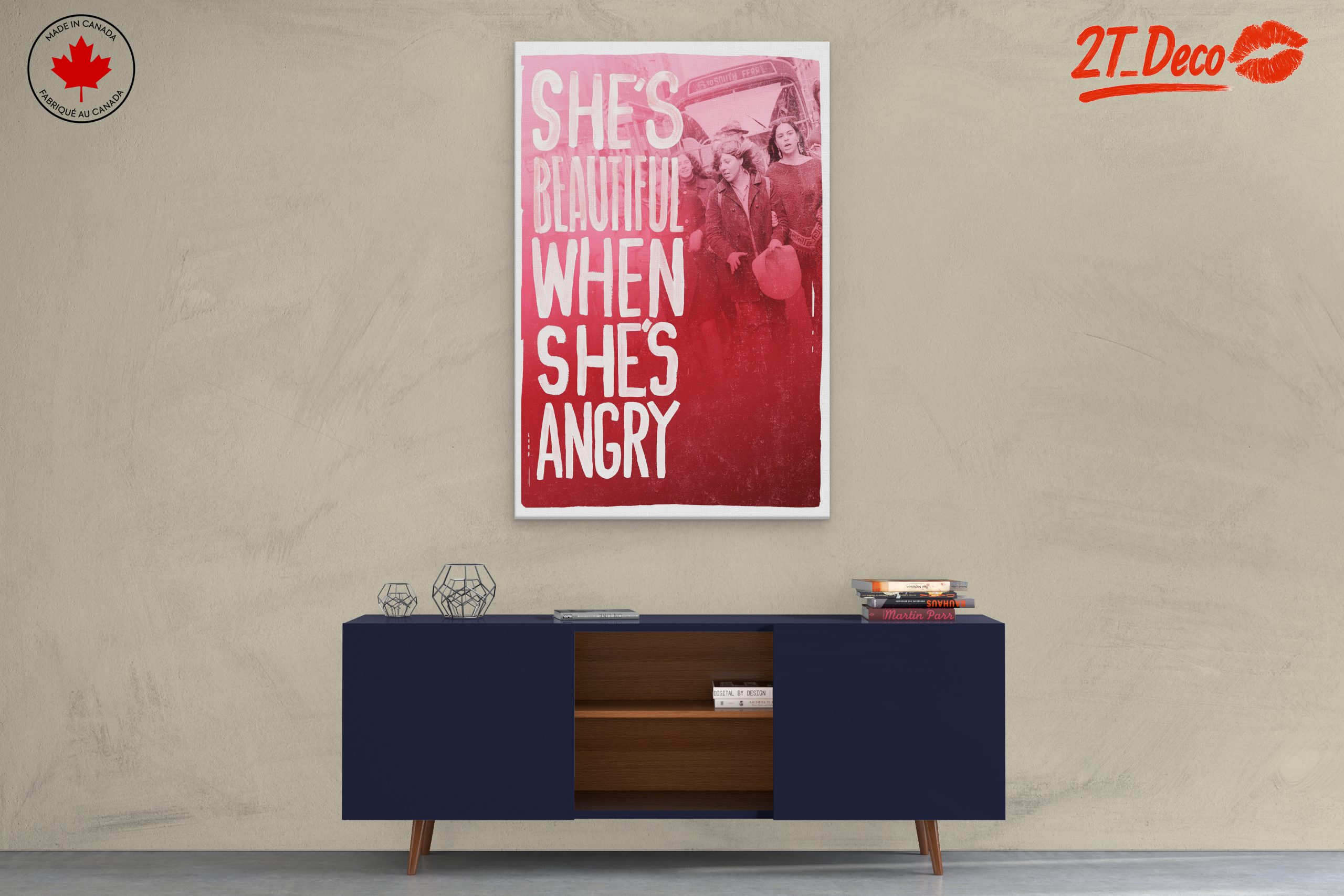 She's Beautiful When She's Angry Inspirational Art - Image 3