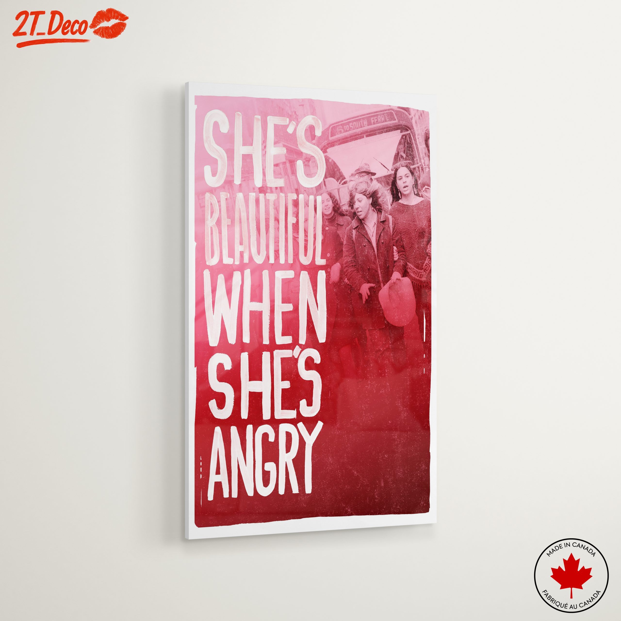 She's Beautiful When She's Angry Inspirational Art - Image 6