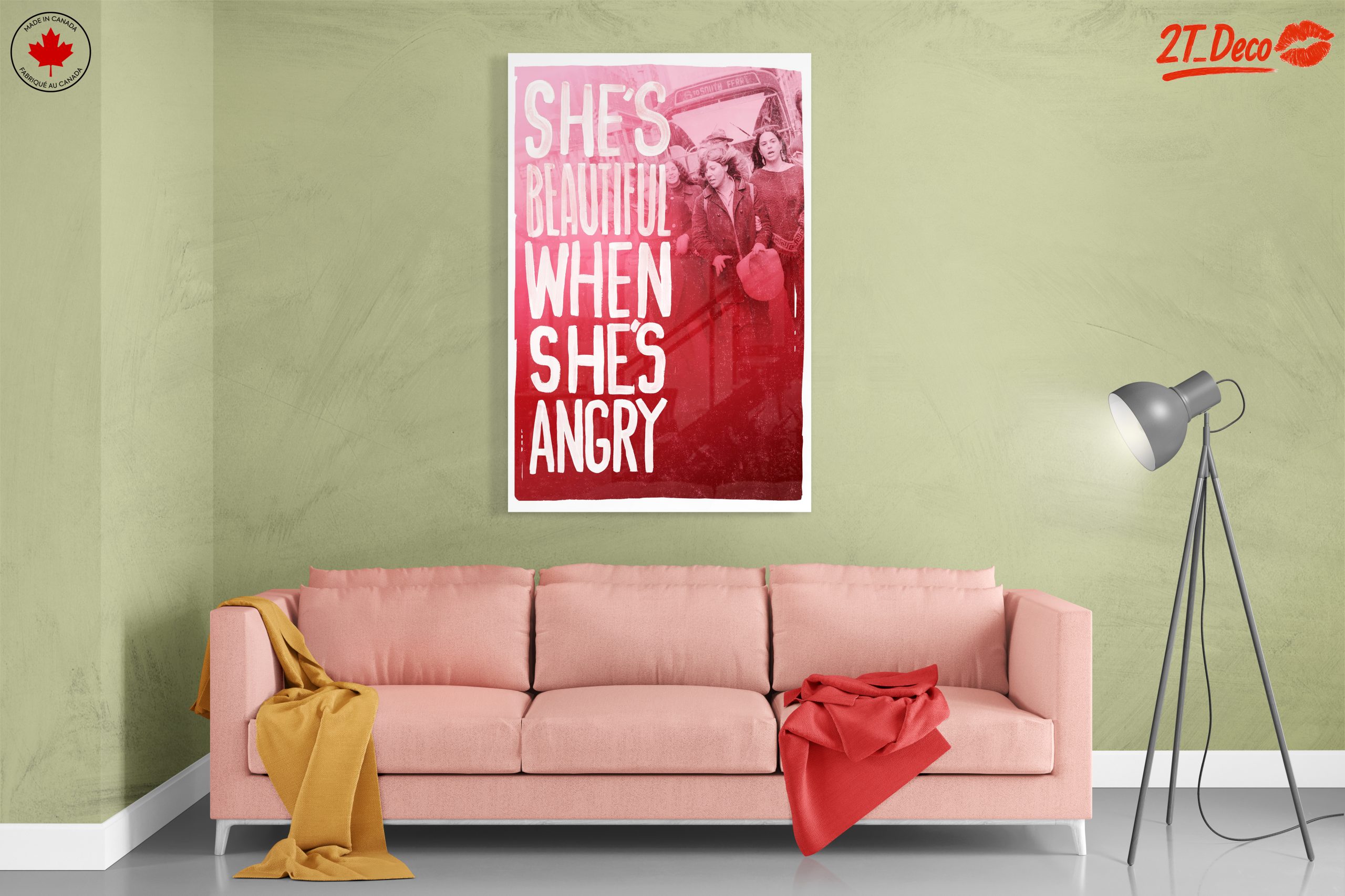 She's Beautiful When She's Angry Inspirational Art - Image 7