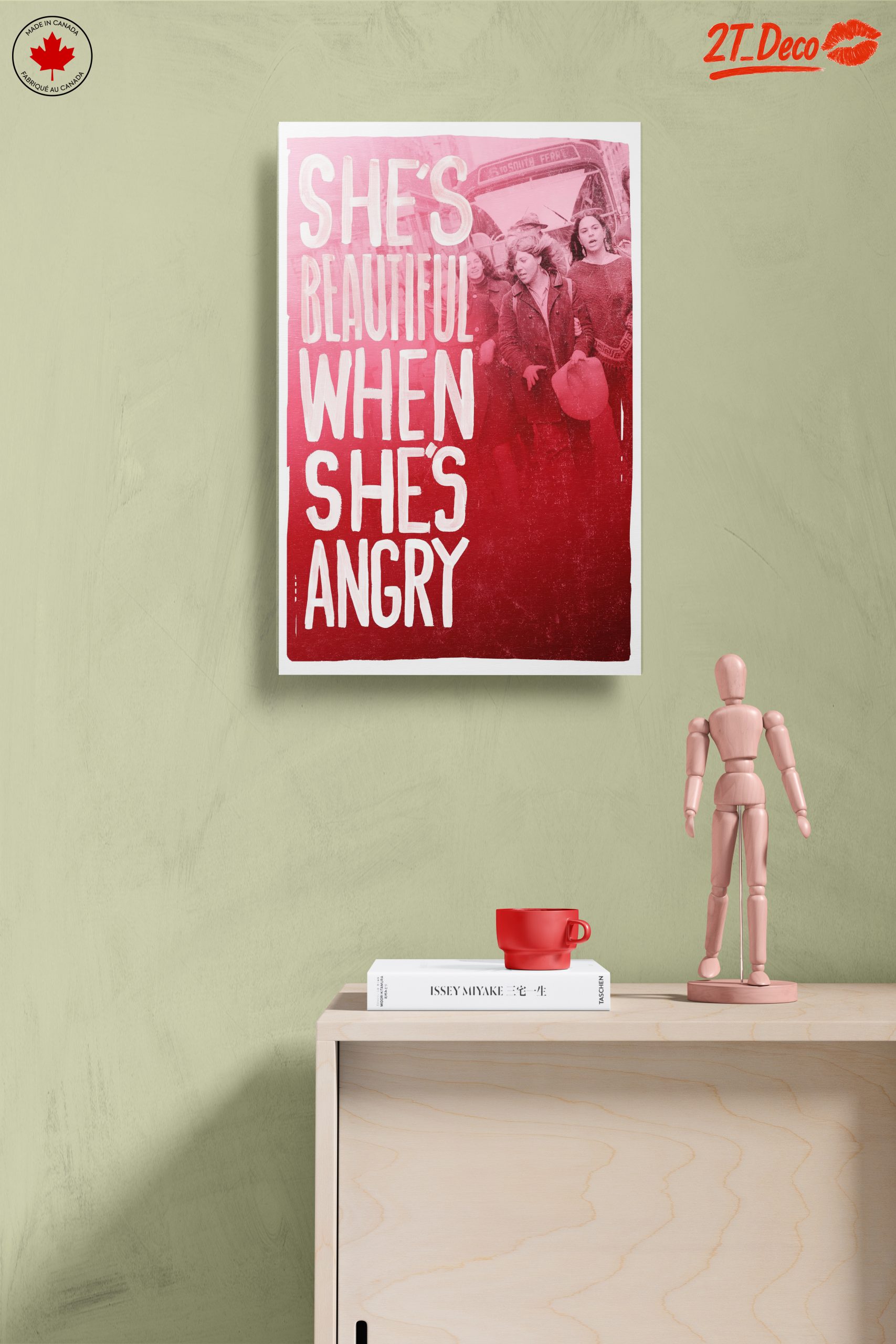 She's Beautiful When She's Angry Inspirational Art - Image 14