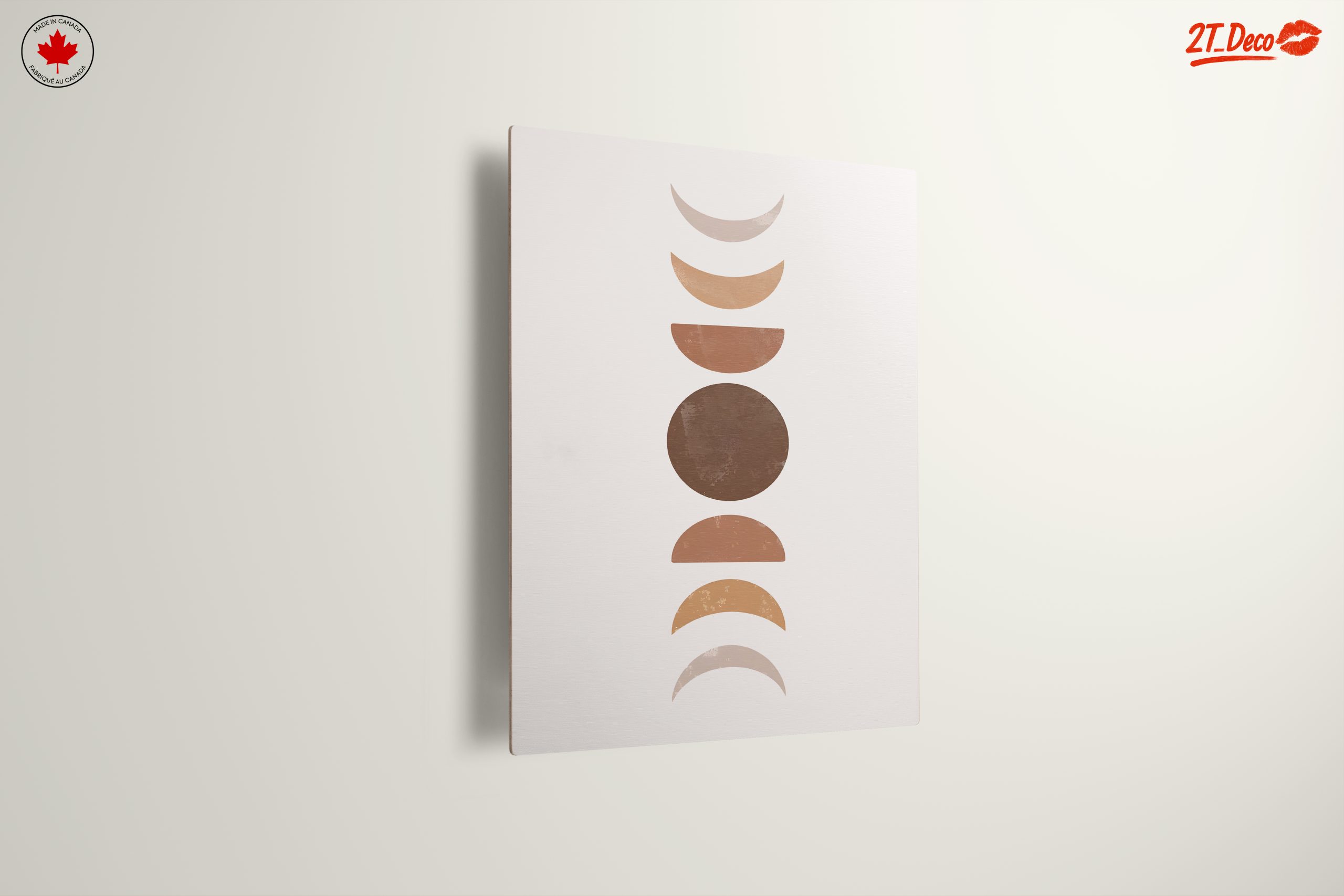 Colorful Abstract Moon Phases Art - Image 13