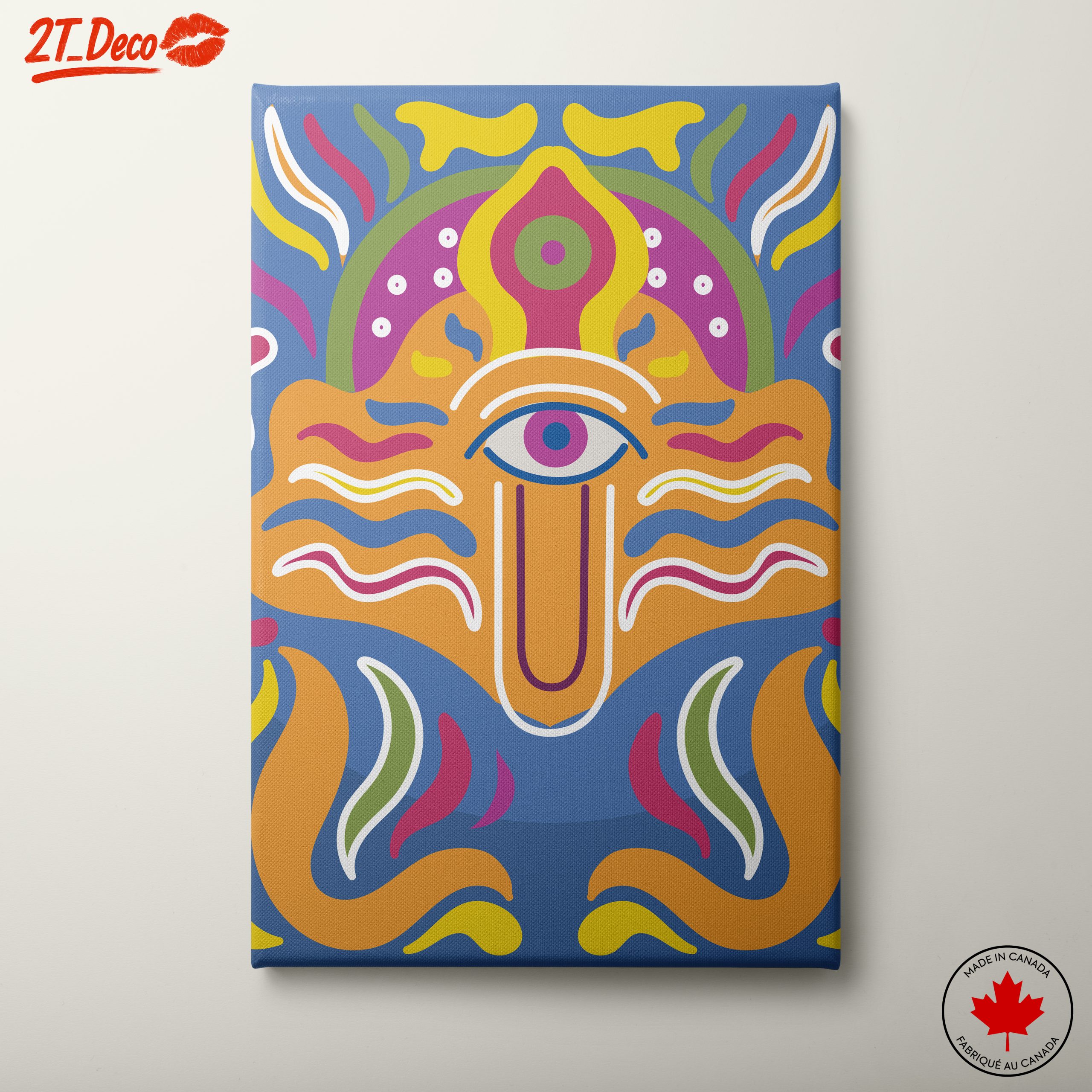 Colorful Abstract Spiritual Artwork