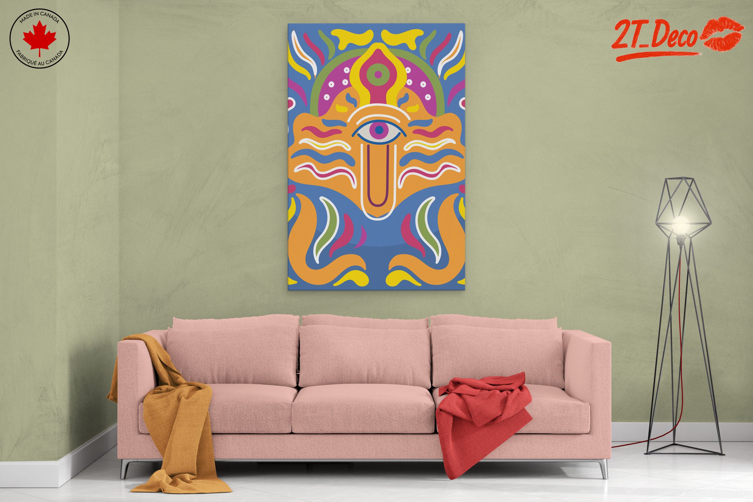 Colorful Abstract Spiritual Artwork - Image 2