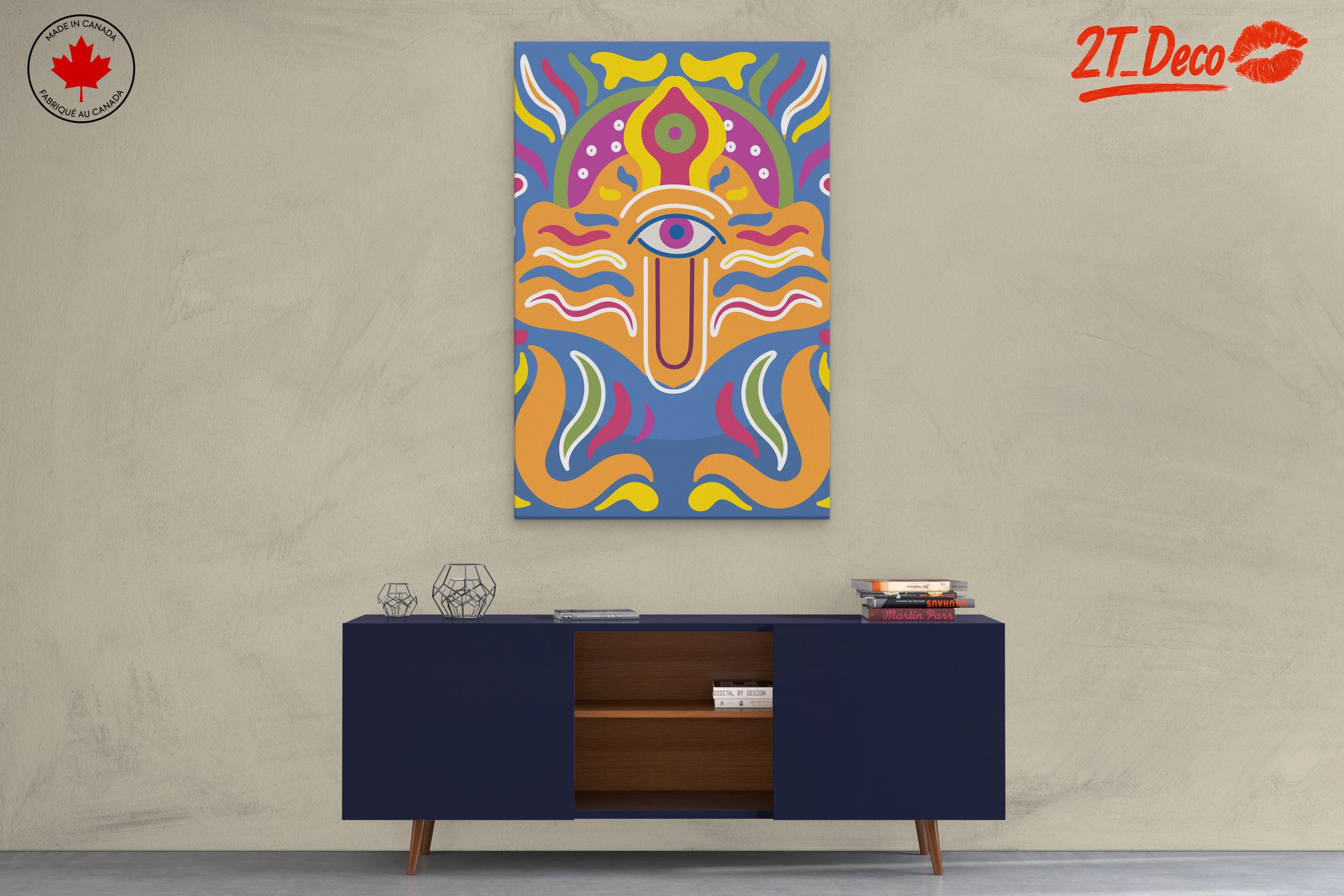 Colorful Abstract Spiritual Artwork - Image 3