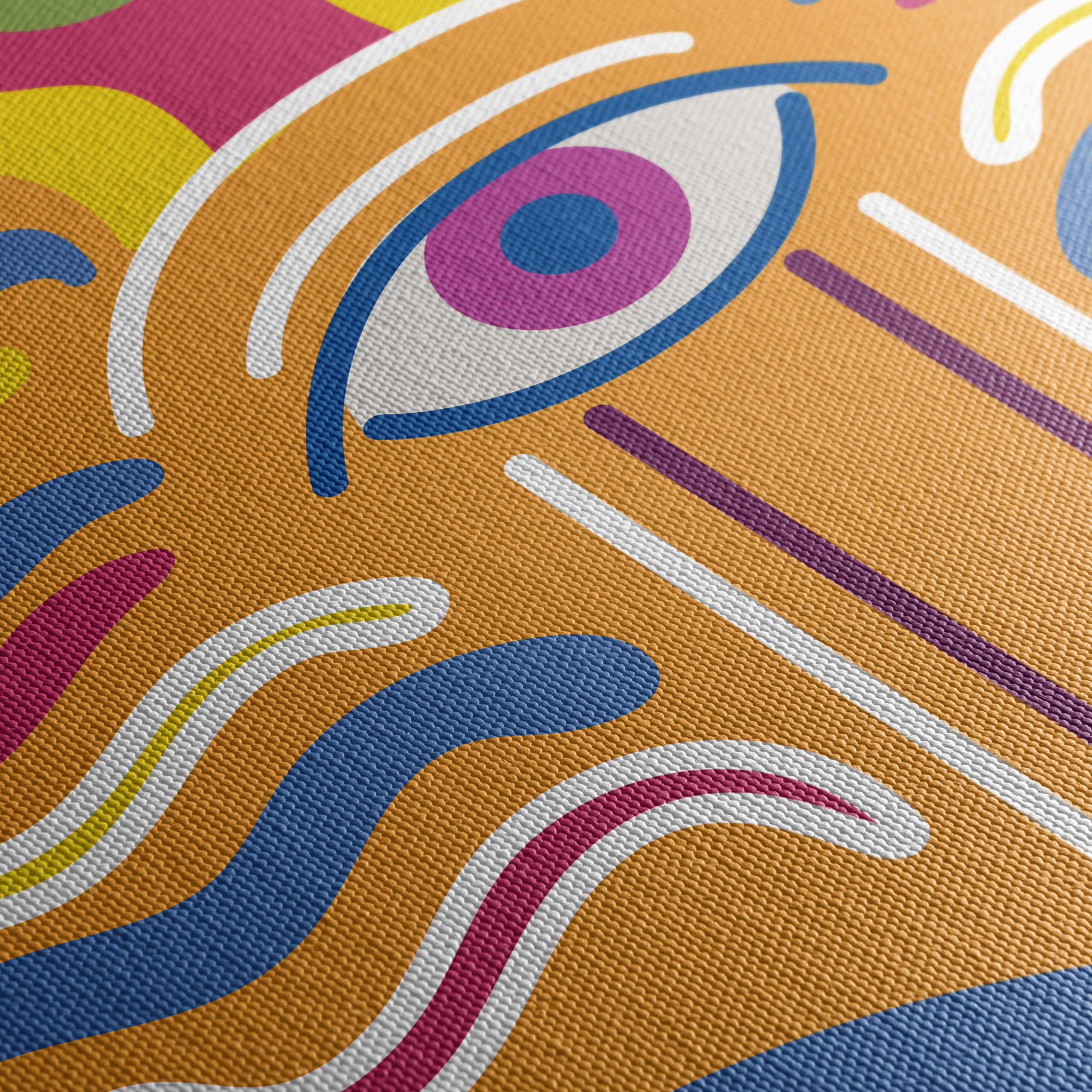 Colorful Abstract Spiritual Artwork - Image 5