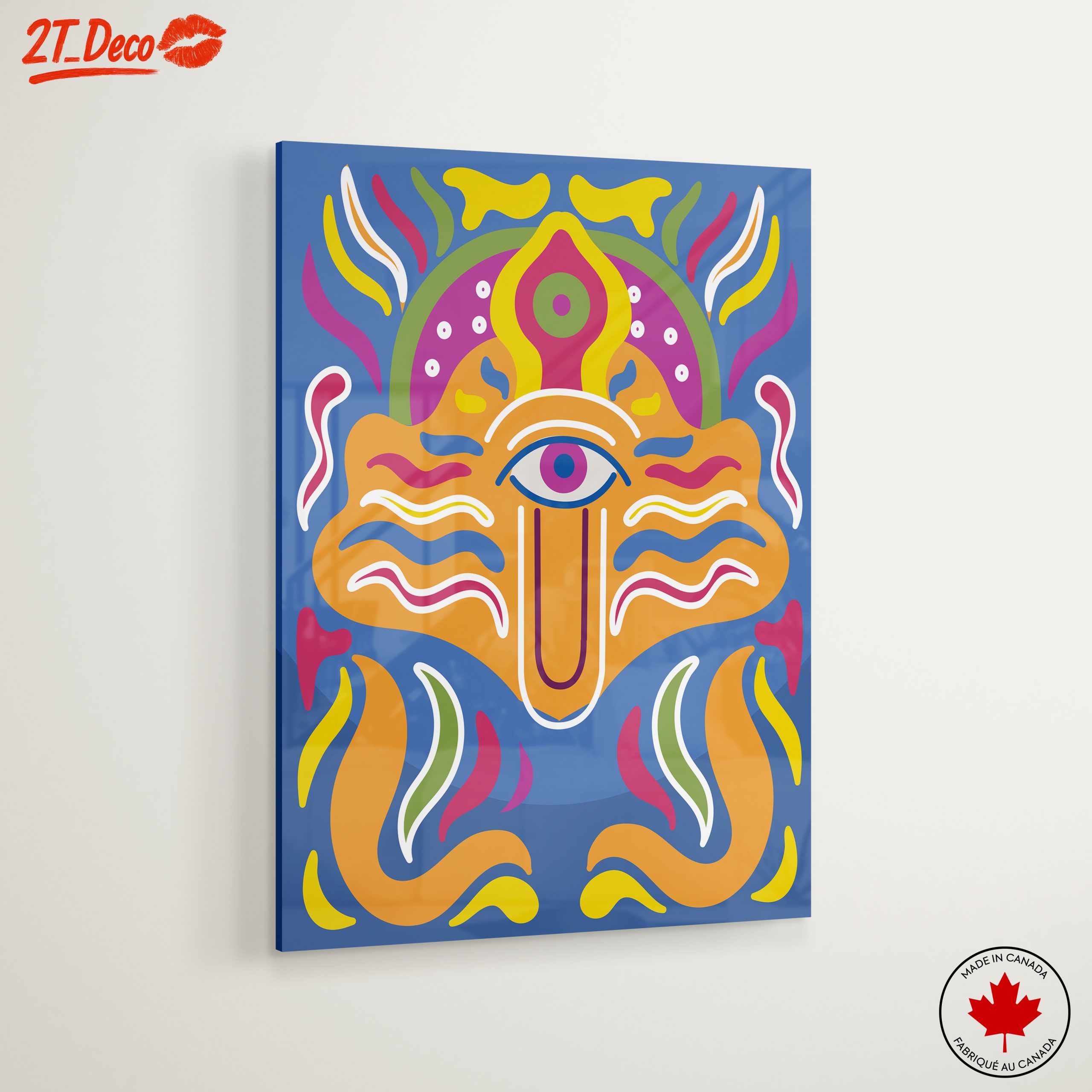 Colorful Abstract Spiritual Artwork - Image 6
