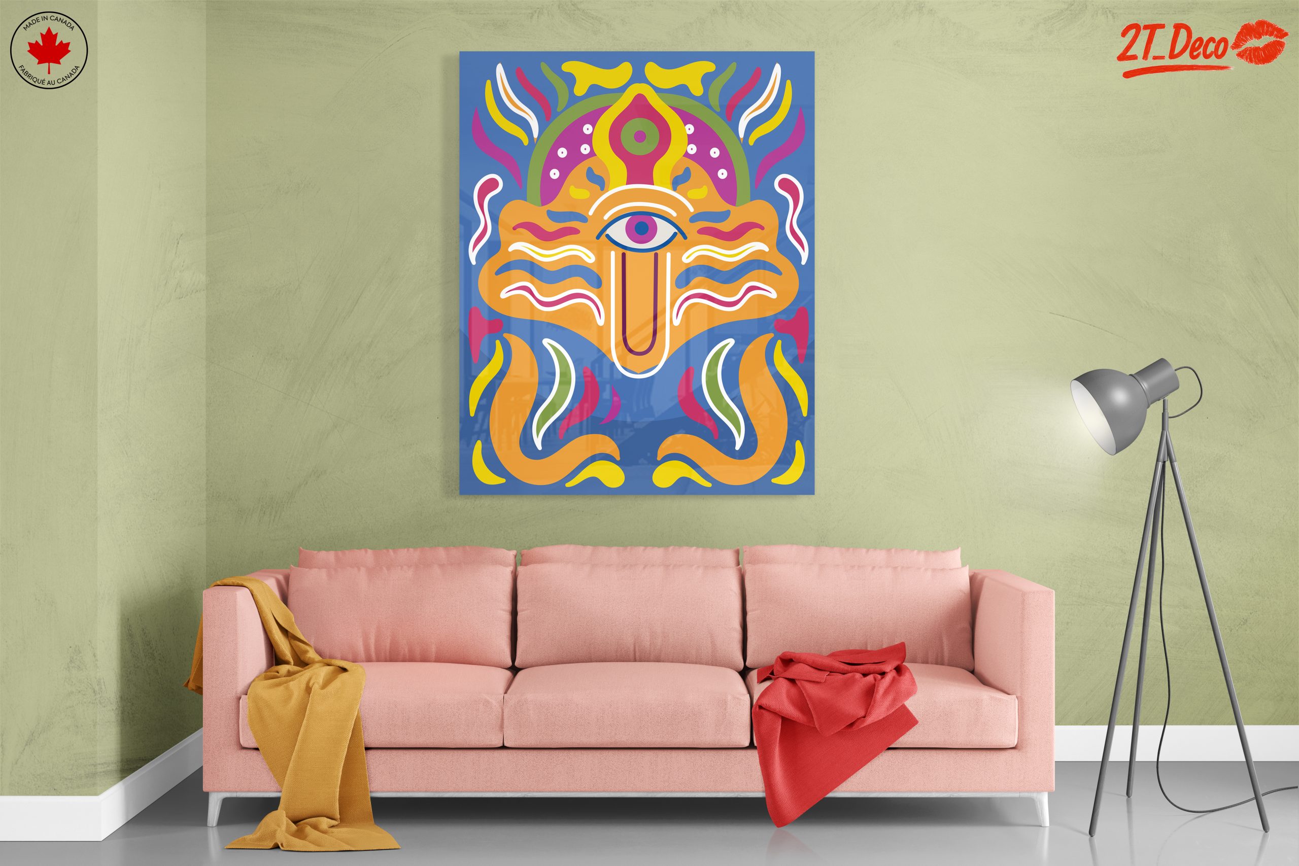 Colorful Abstract Spiritual Artwork - Image 7