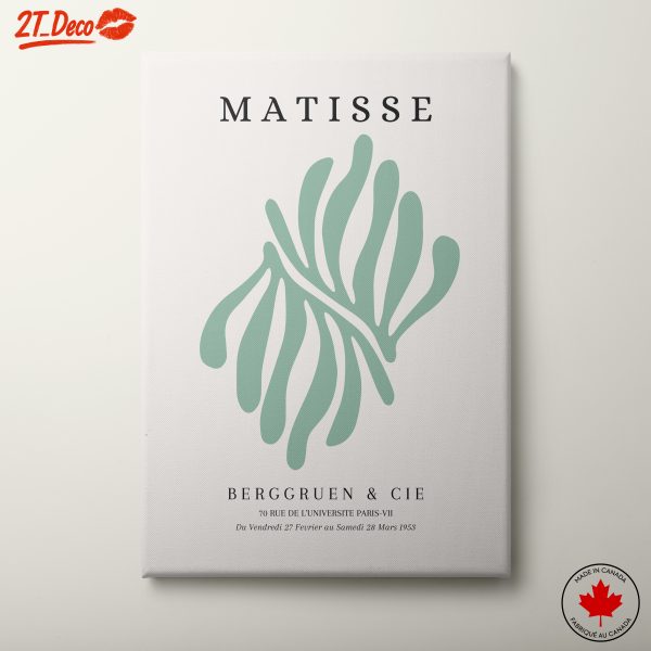 Stylized Botanical Artwork by Matisse