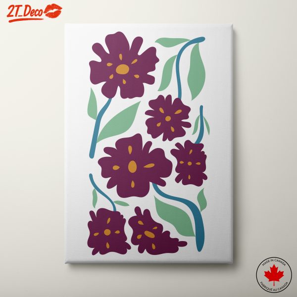 Vibrant Floral Abstract Artwork 3