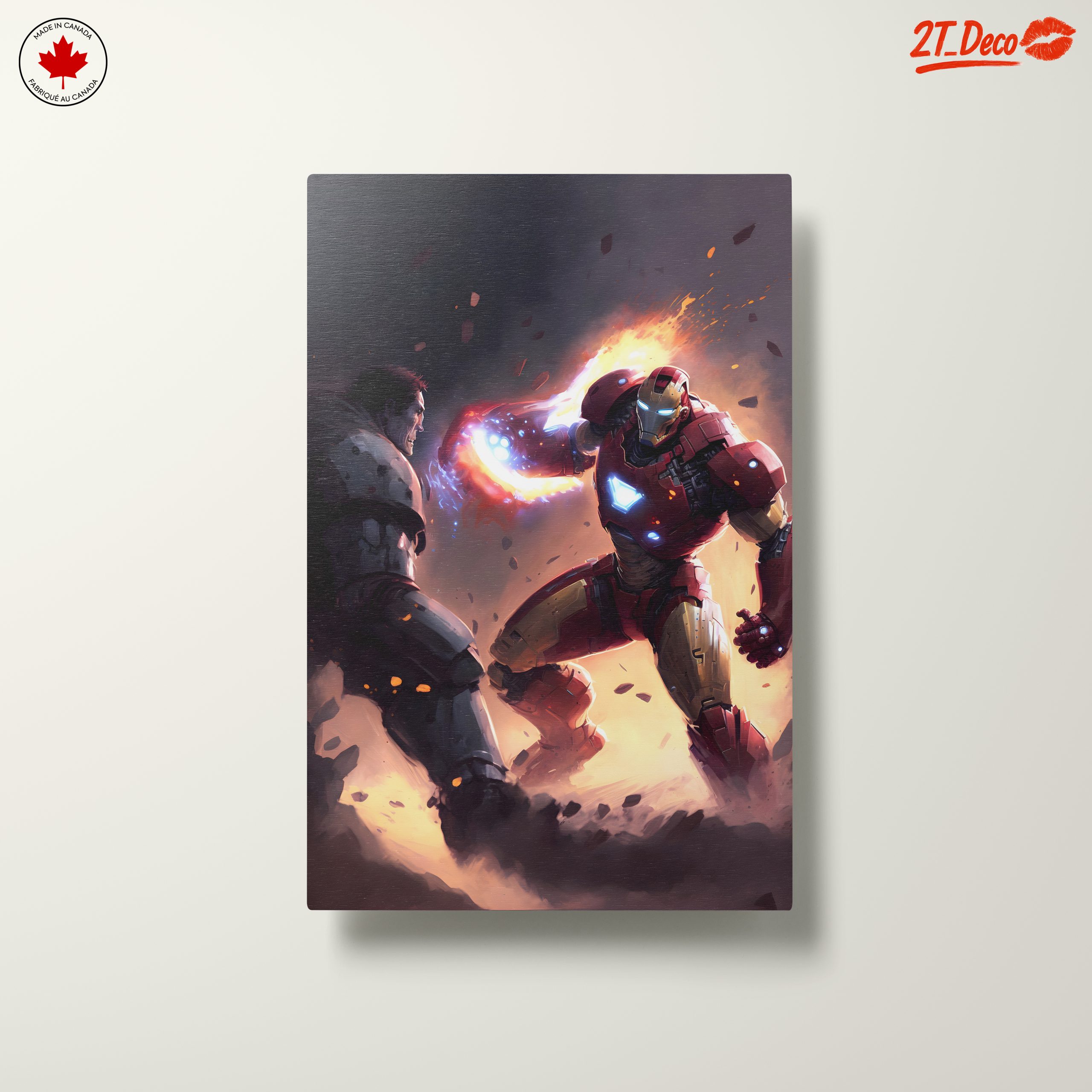 Epic Iron Man Action Scene Art - Image 10