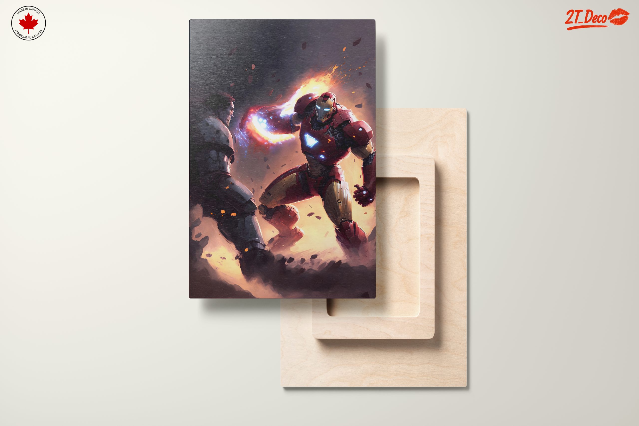 Epic Iron Man Action Scene Art - Image 11