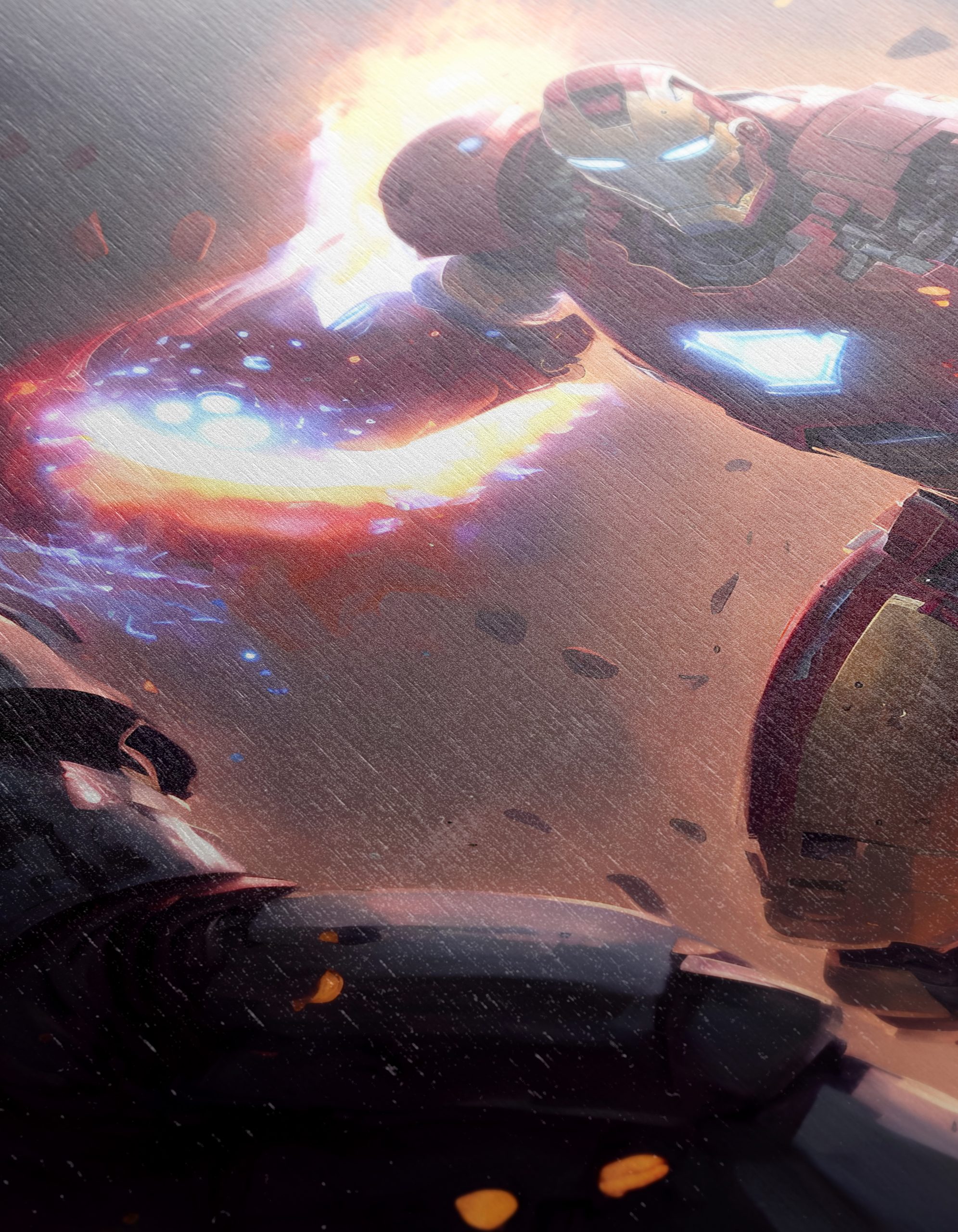 Epic Iron Man Action Scene Art - Image 12