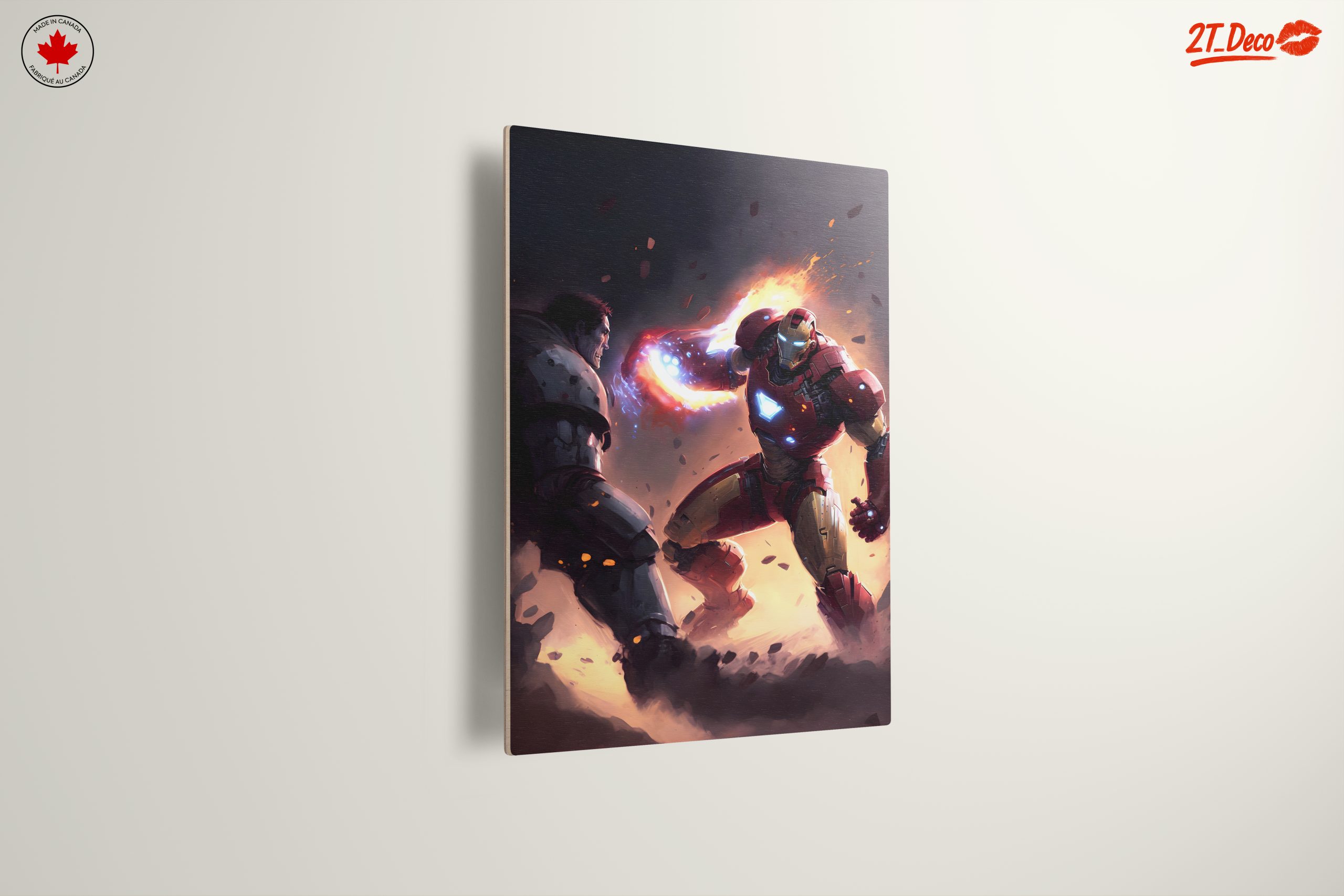 Epic Iron Man Action Scene Art - Image 13