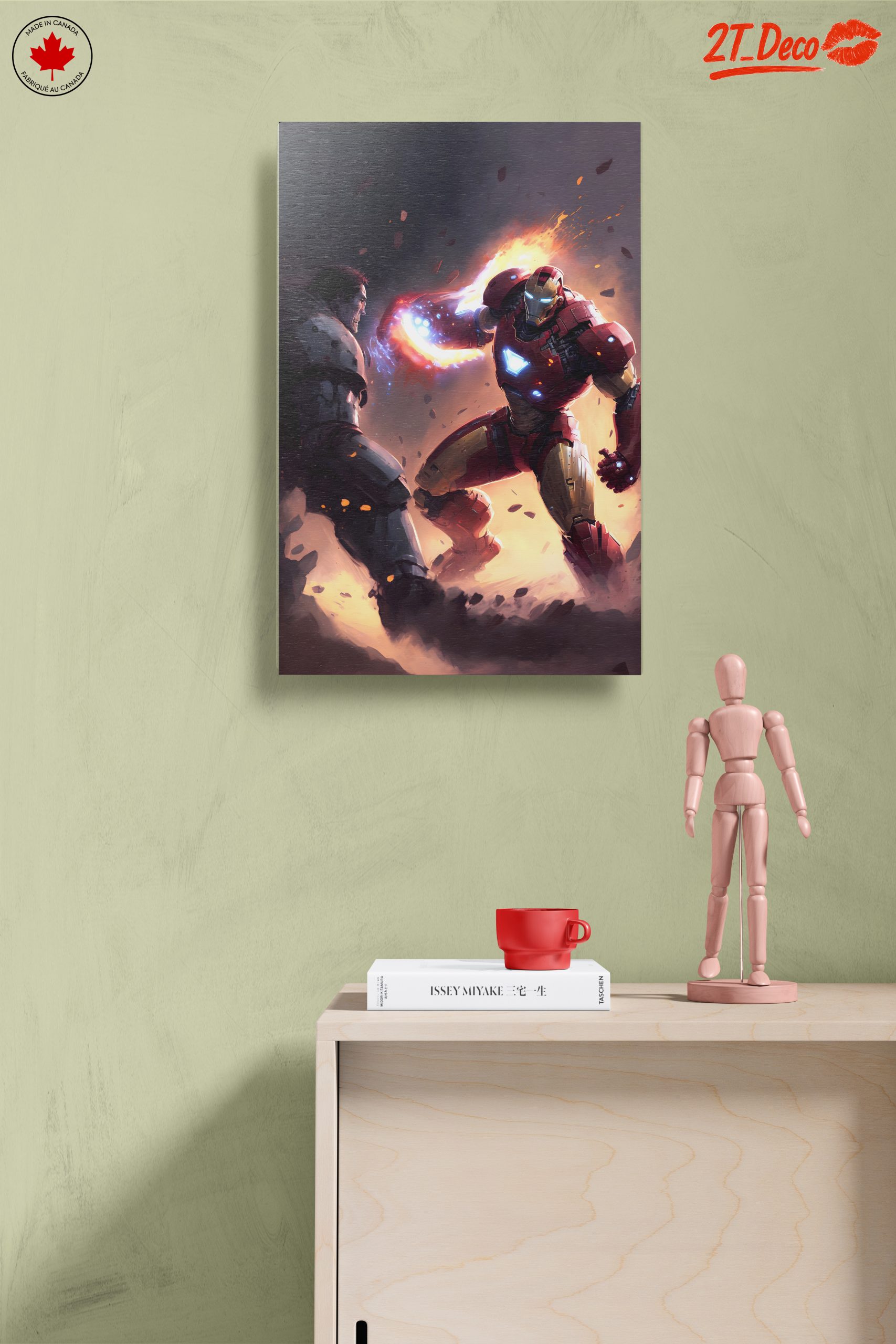 Epic Iron Man Action Scene Art - Image 14