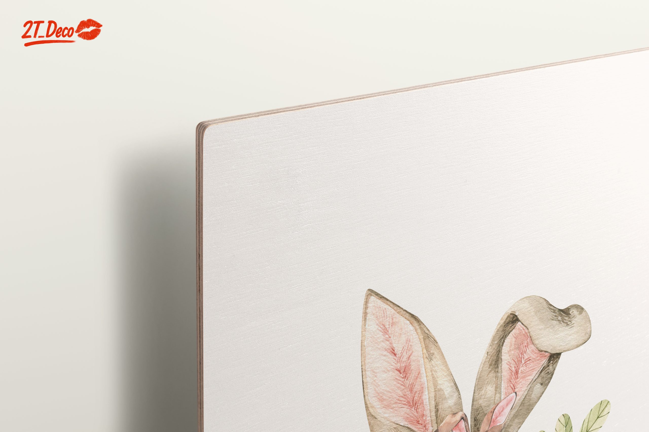 Whimsical Rabbit with Floral Accents - Image 15