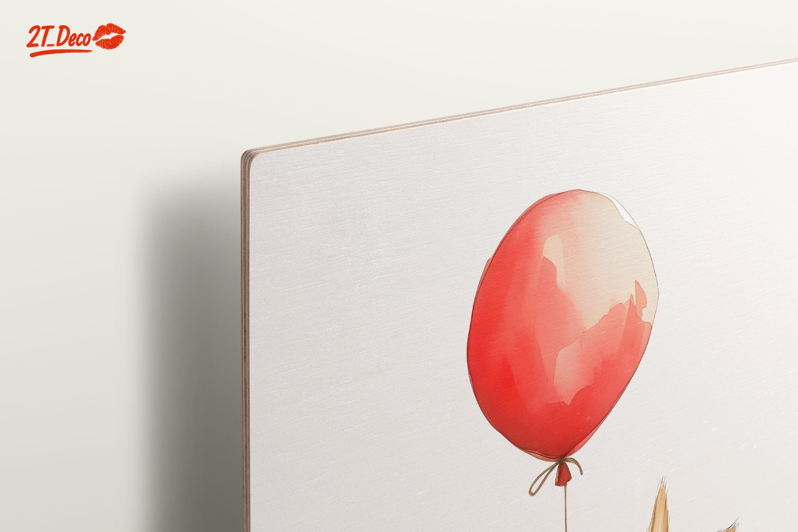 Adorable Rabbit Flying with Balloon Art - Image 15