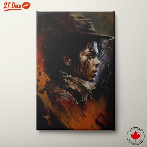Modern Expressionist Portrait Artwork