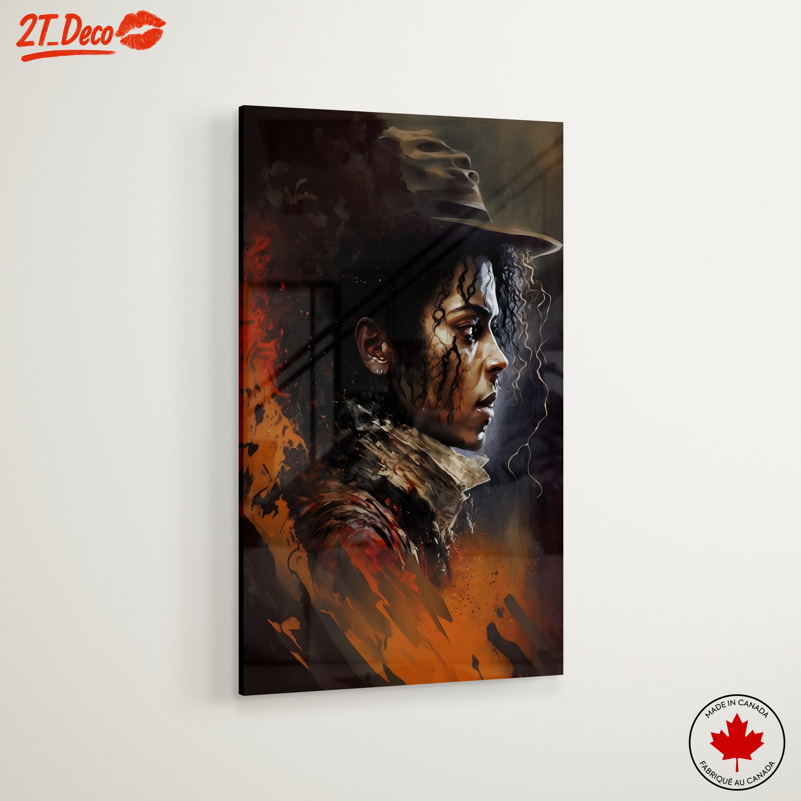 Modern Expressionist Portrait Artwork - Image 6