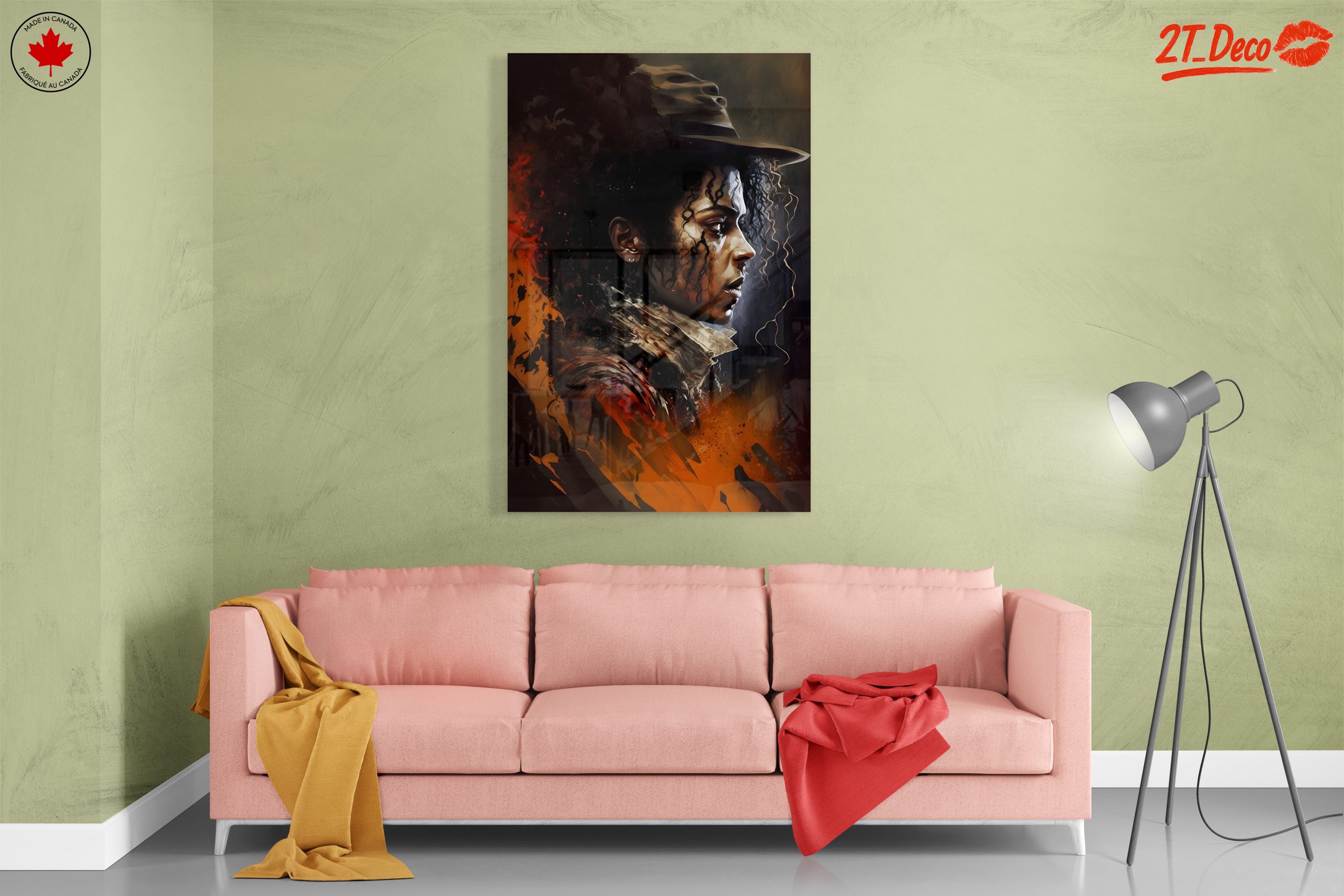 Modern Expressionist Portrait Artwork - Image 7