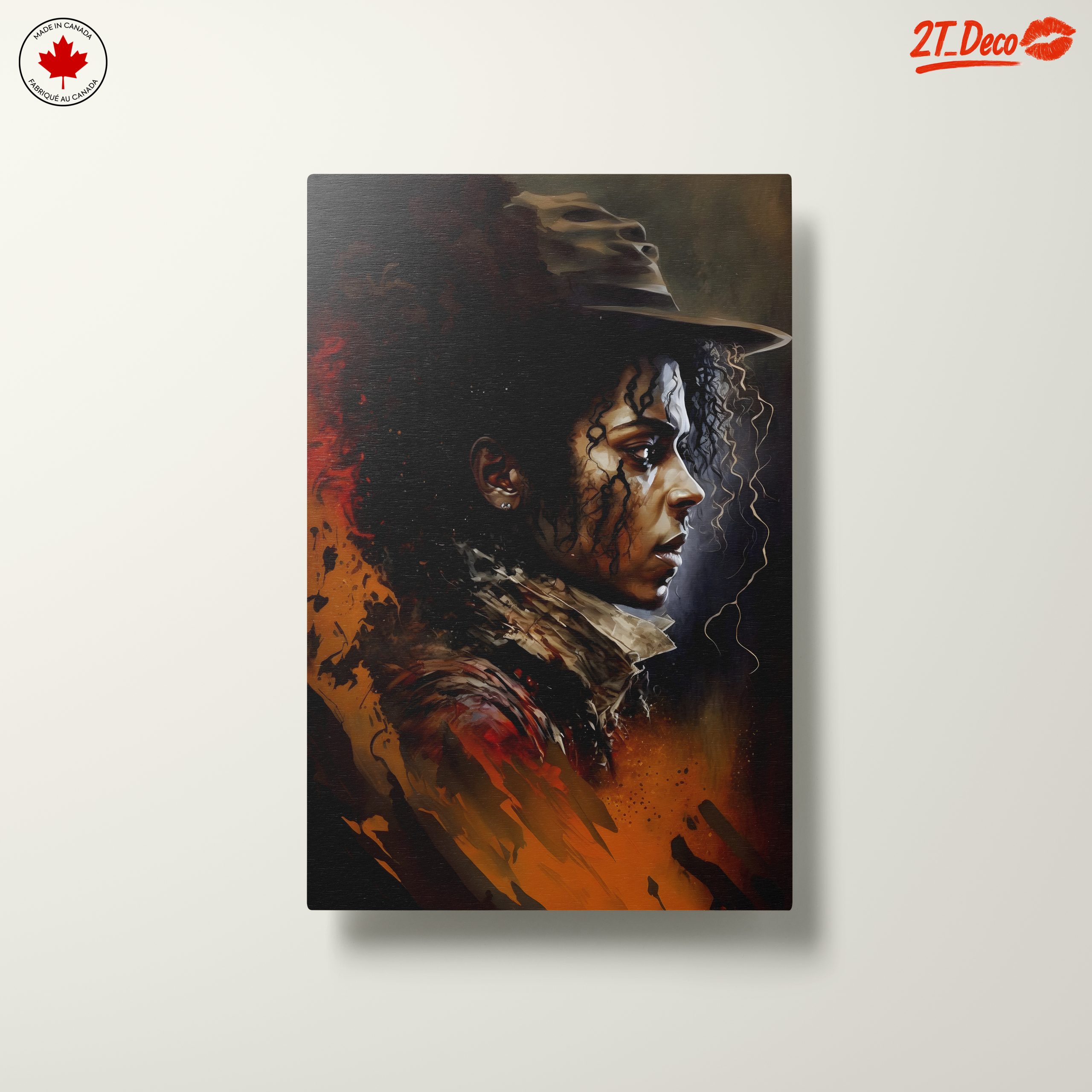 Modern Expressionist Portrait Artwork - Image 10