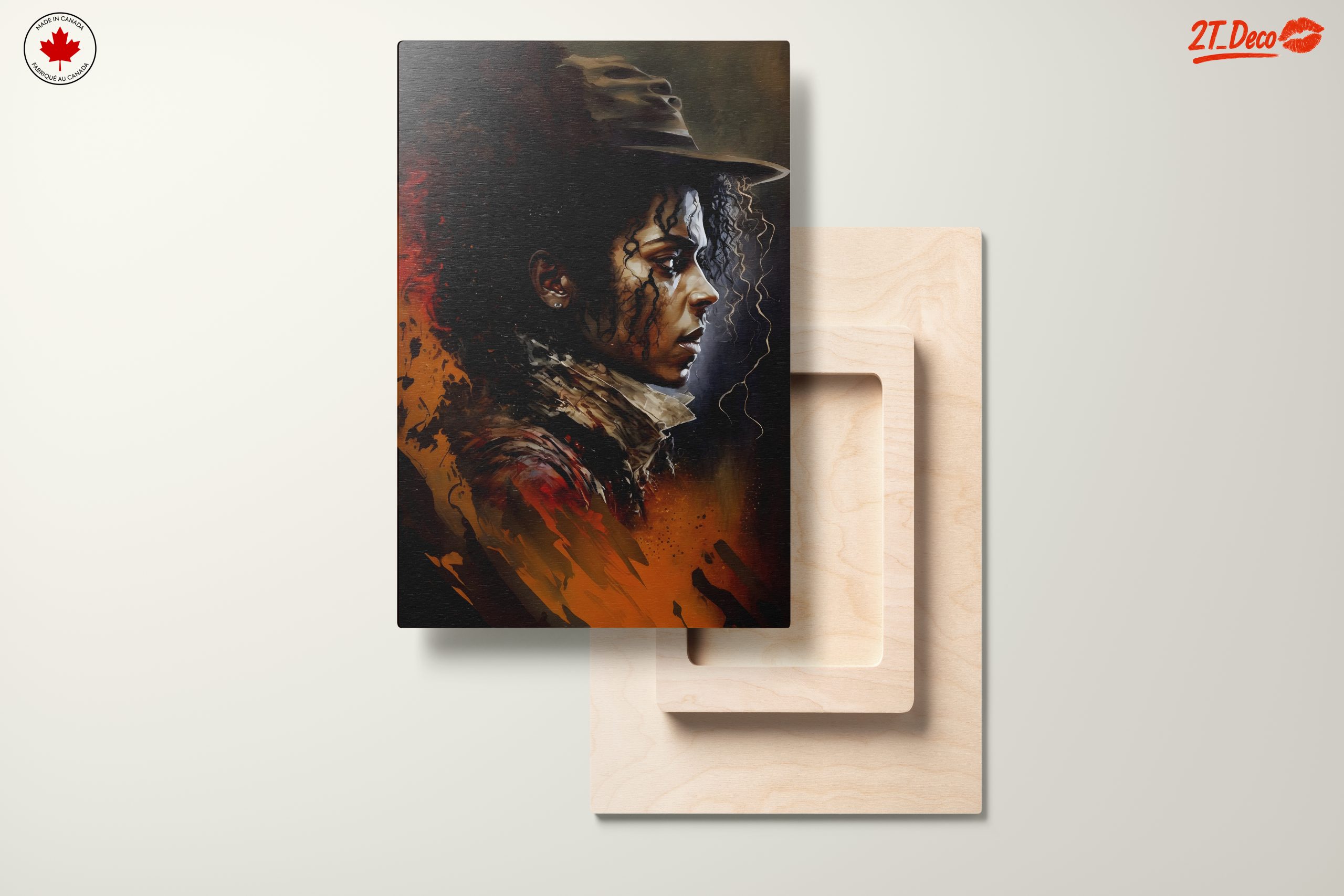 Modern Expressionist Portrait Artwork - Image 11